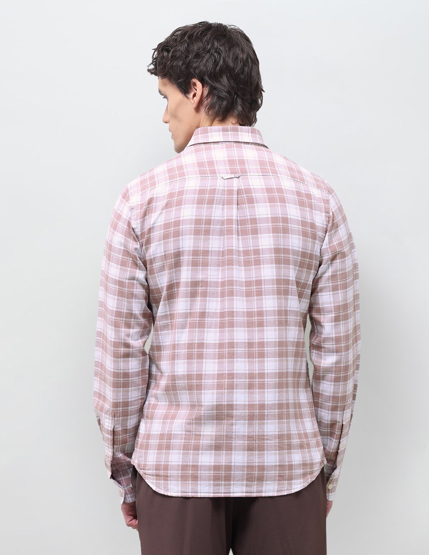Oxford Tartan Checked Shirt Rust - U.S. Polo Assn. India | Large