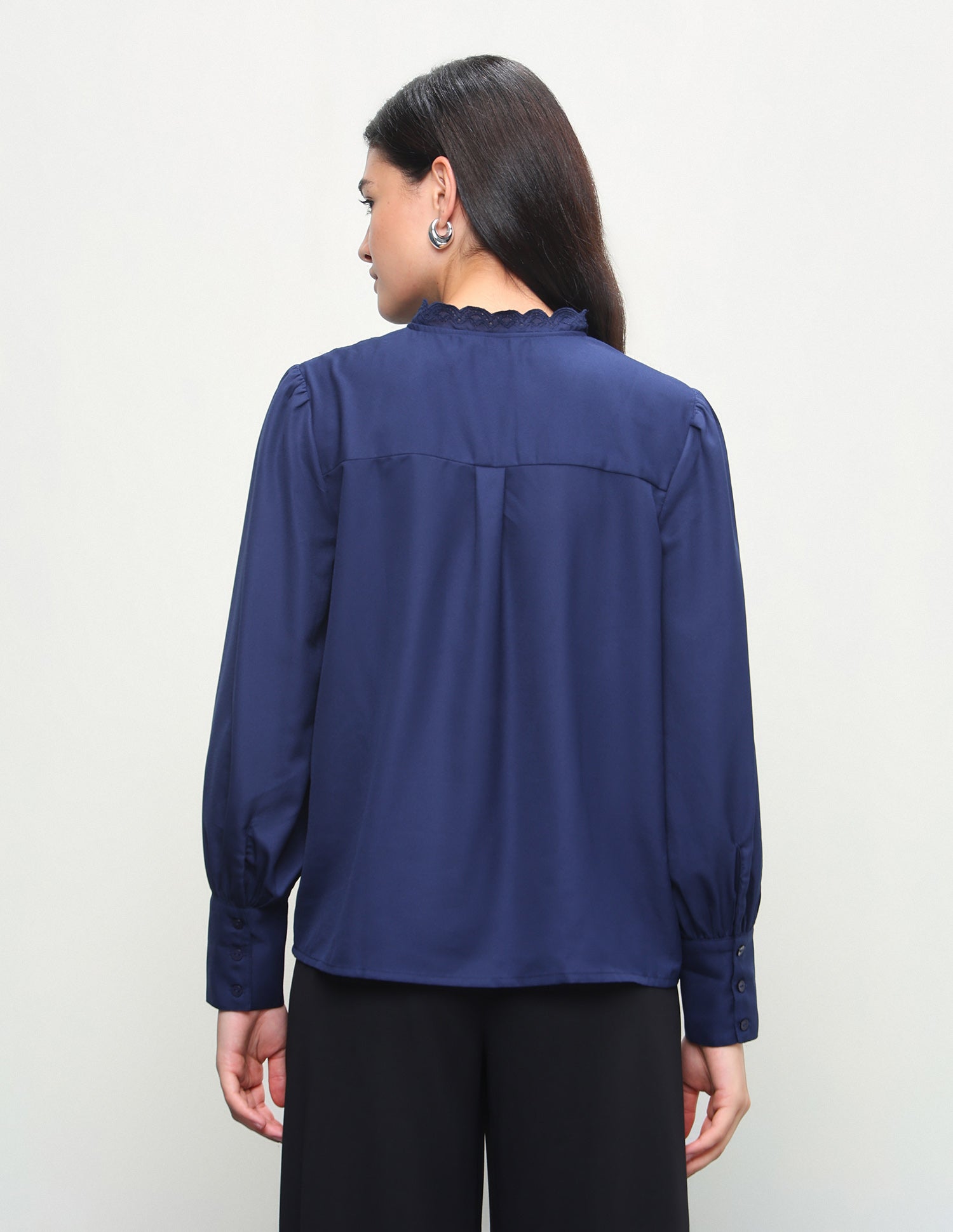 Solid Regular Fit Top Navy - U.S. Polo Assn. India | Large