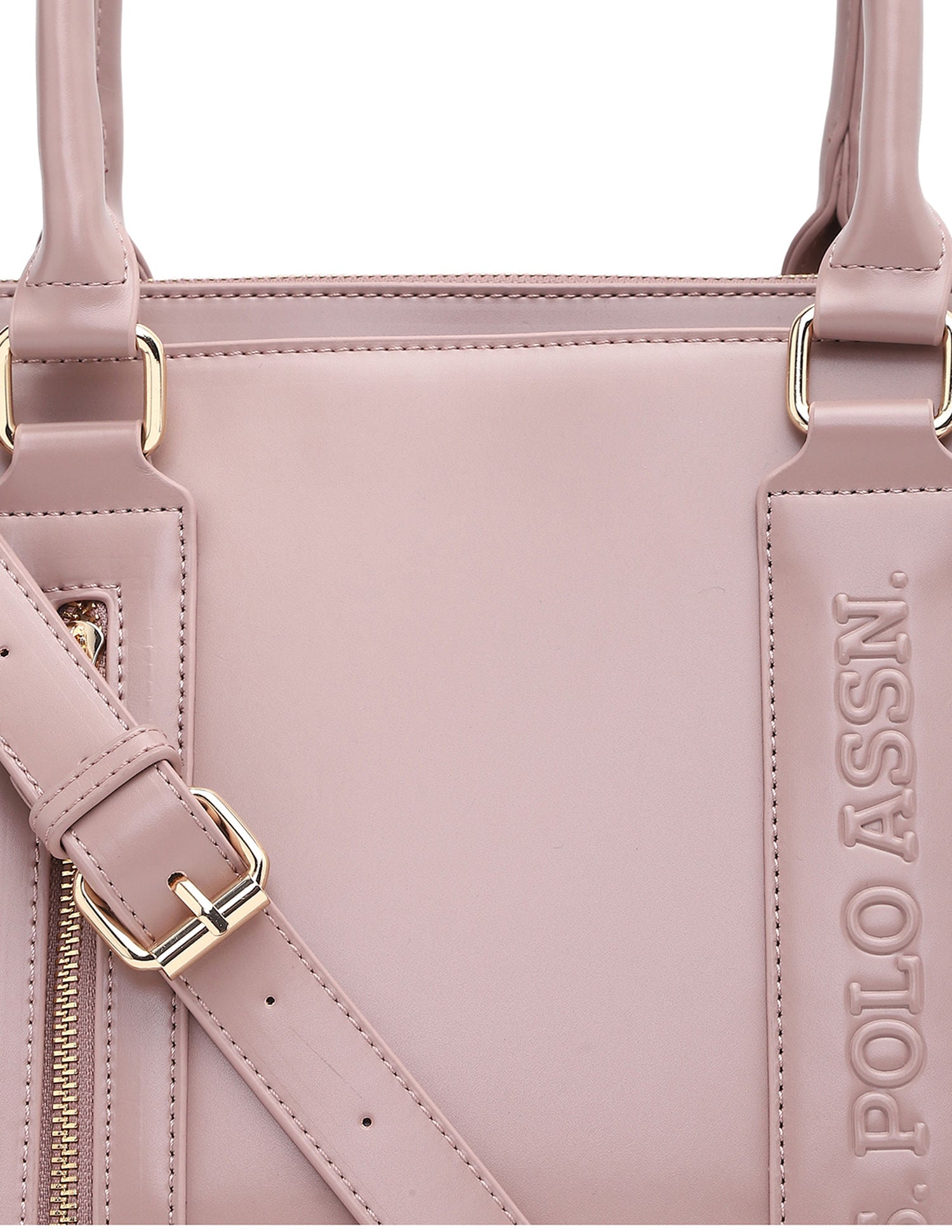 Women Avery Satchel Bag Nude - U.S. Polo Assn. India | Large