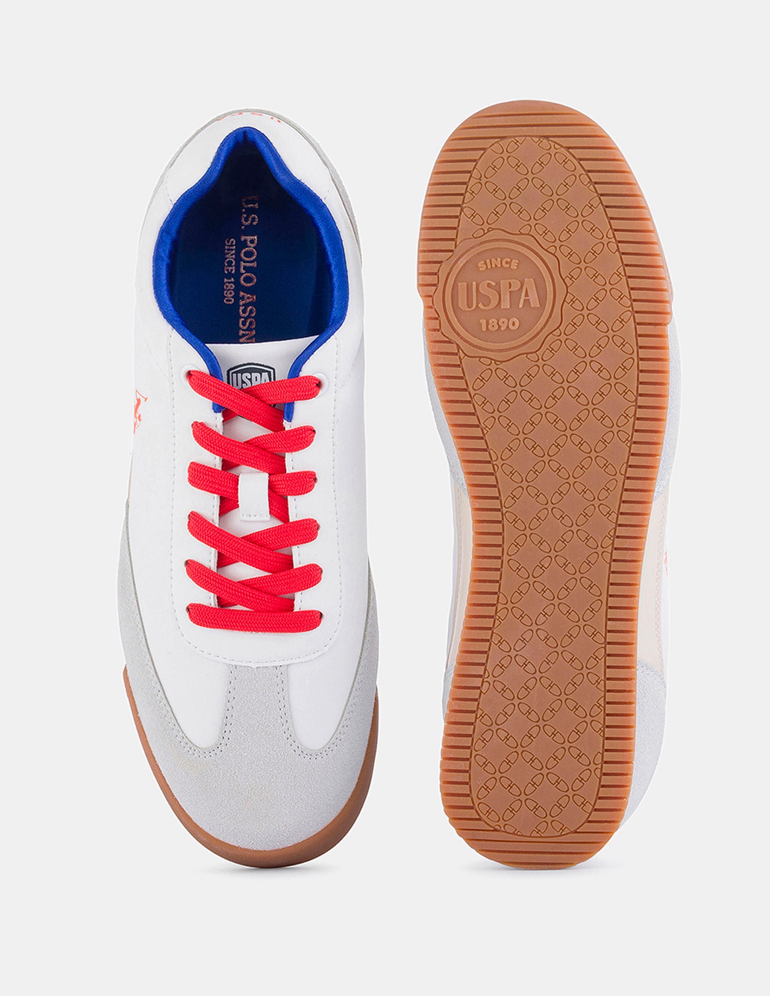 Men Round Toe Treviri Sneakers Beige - U.S. POLO ASSN. | Large