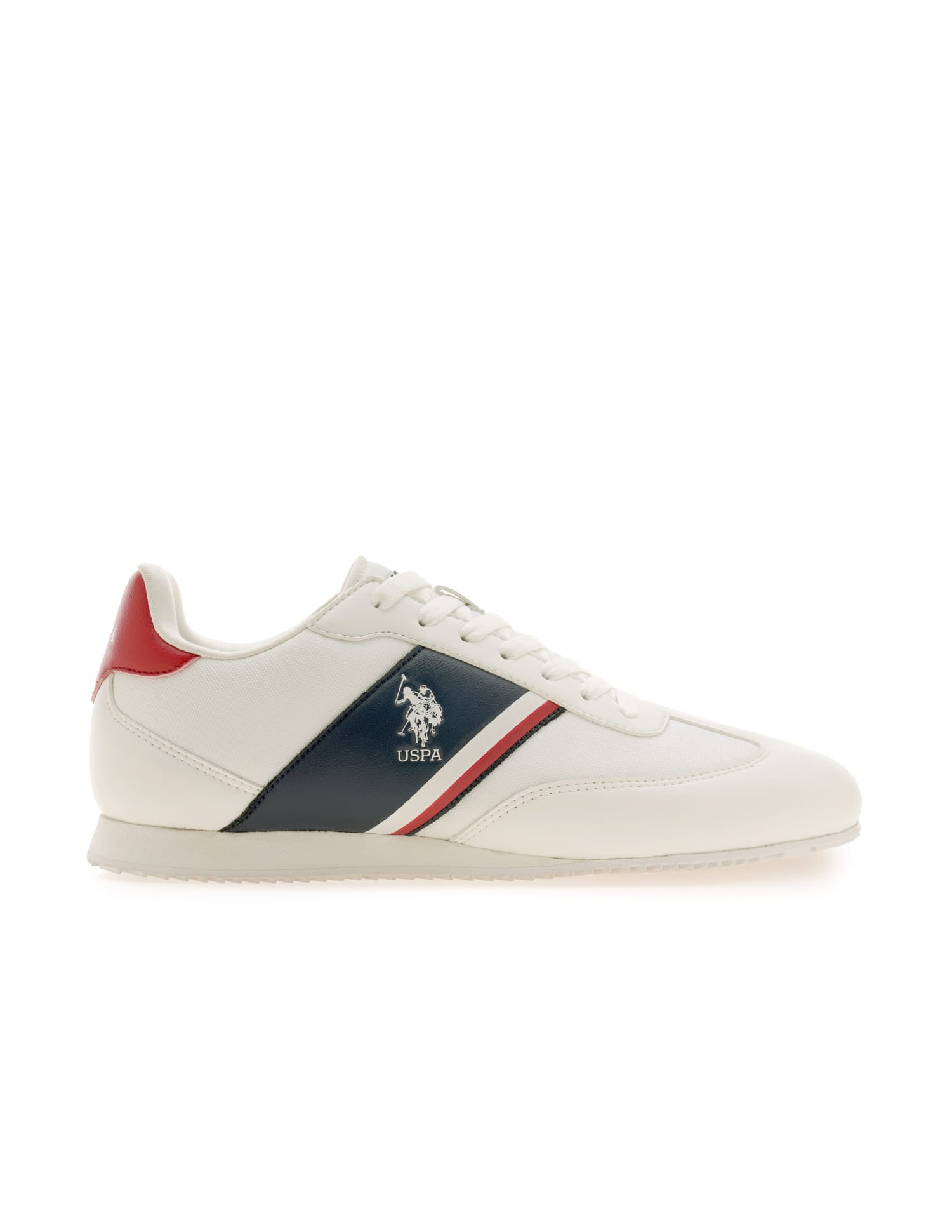 Men Adler 5.0 Colourblocked Sneakers Off White - U.S. Polo Assn. India | Large