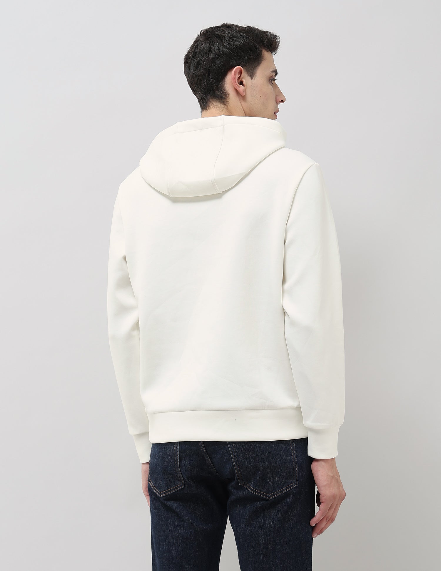 Brand Embroidered Regular Fit Sweatshirt Off White - U.S. POLO ASSN. | Large