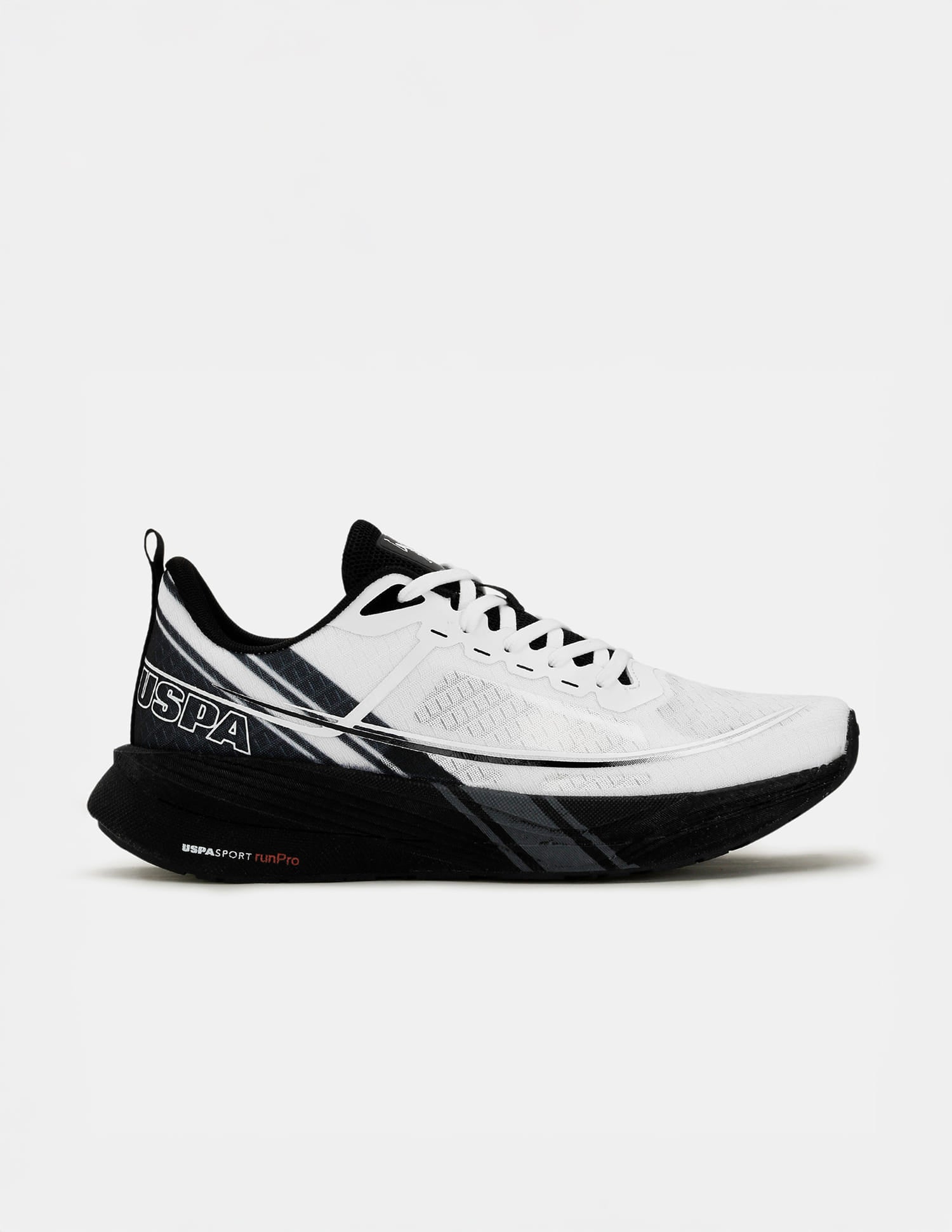 Men Erwin USPA Sport Runpro Running Shoes Light Grey - U.S. Polo Assn. India | Large
