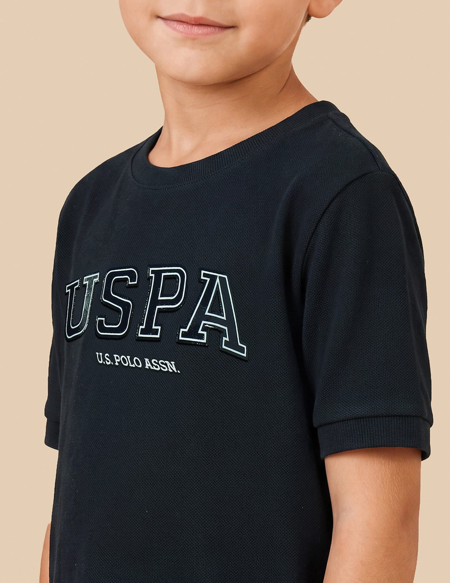 Brand Printed Regular Fit T-Shirt Blue - U.S. Polo Assn. India | Large