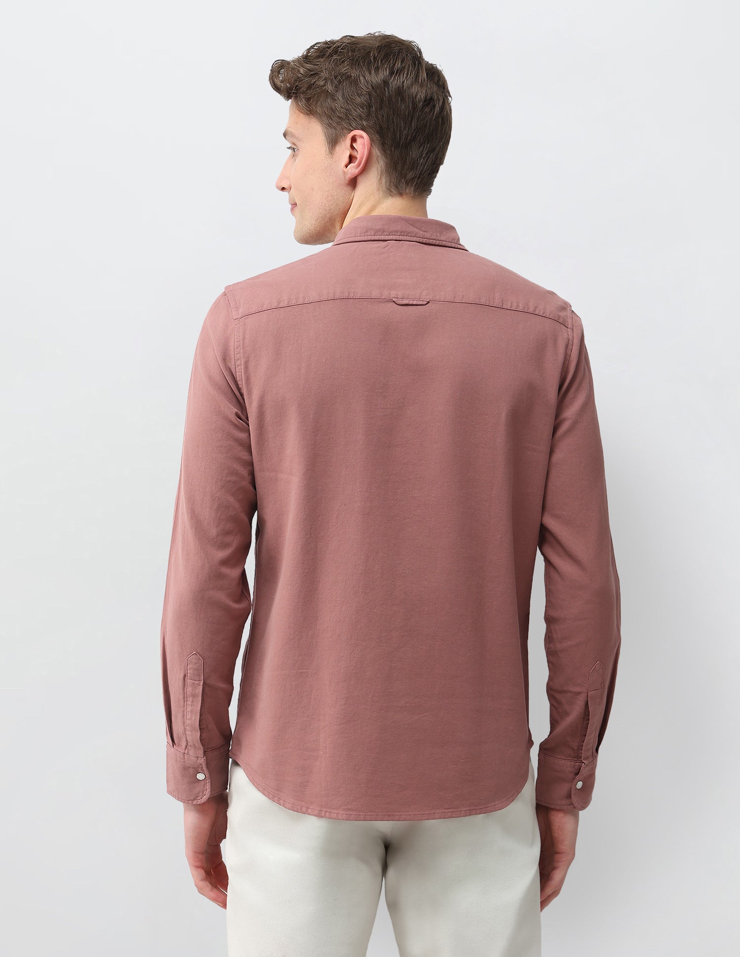 Solid Comfort Fit Shirt Rose - U.S. Polo Assn. India | Large