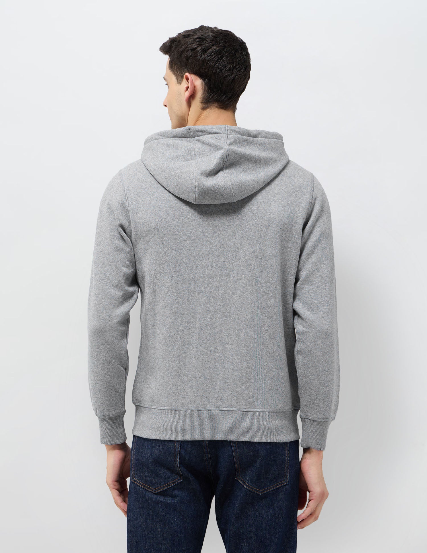 Heathered Regular Fit Sweatshirt Grey - U.S. POLO ASSN. | Large