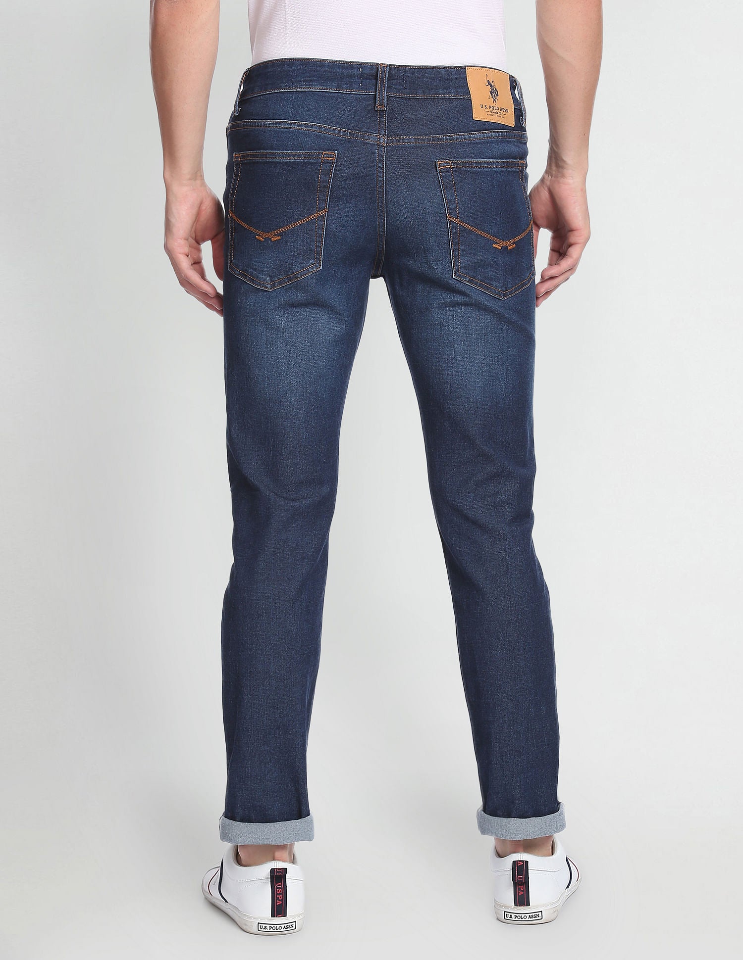 Regallo Skinny Authentic Jeans Dark Blue - U.S. Polo Assn. India | Large
