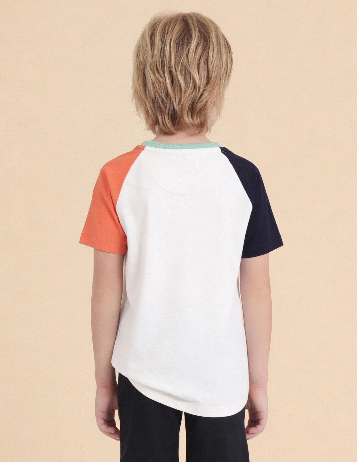 Graphic Brand Printed Regular Fit T-Shirt Off White - U.S. Polo Assn. India | Large