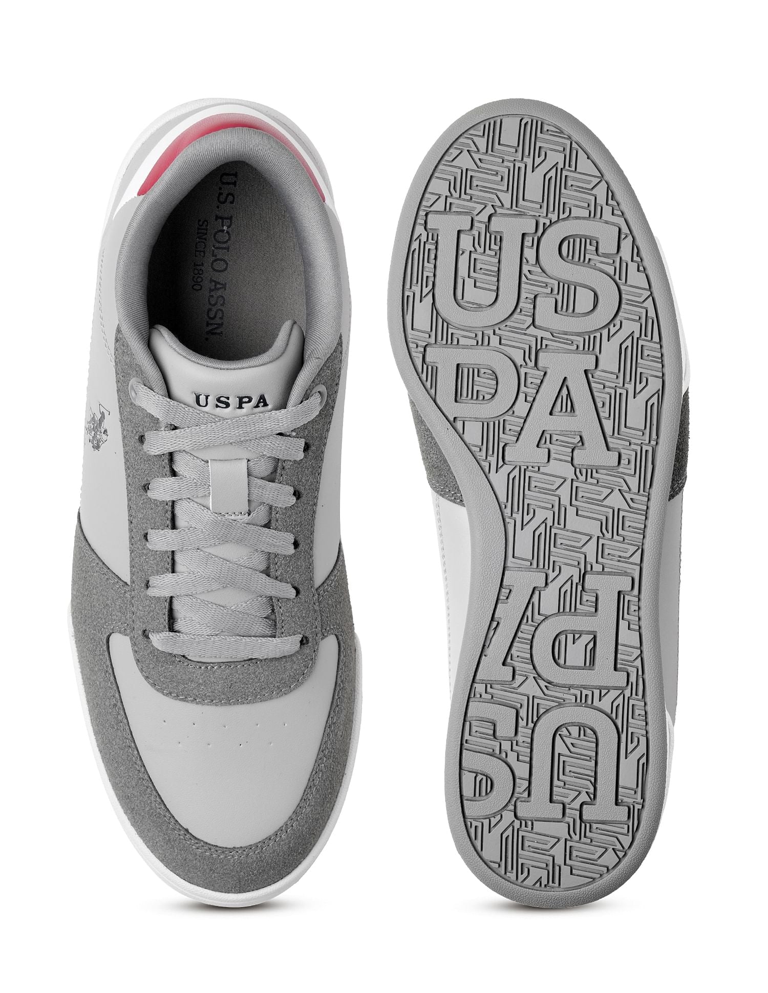 Joel Colourblocked Sneakers Grey - U.S. POLO ASSN. | Large