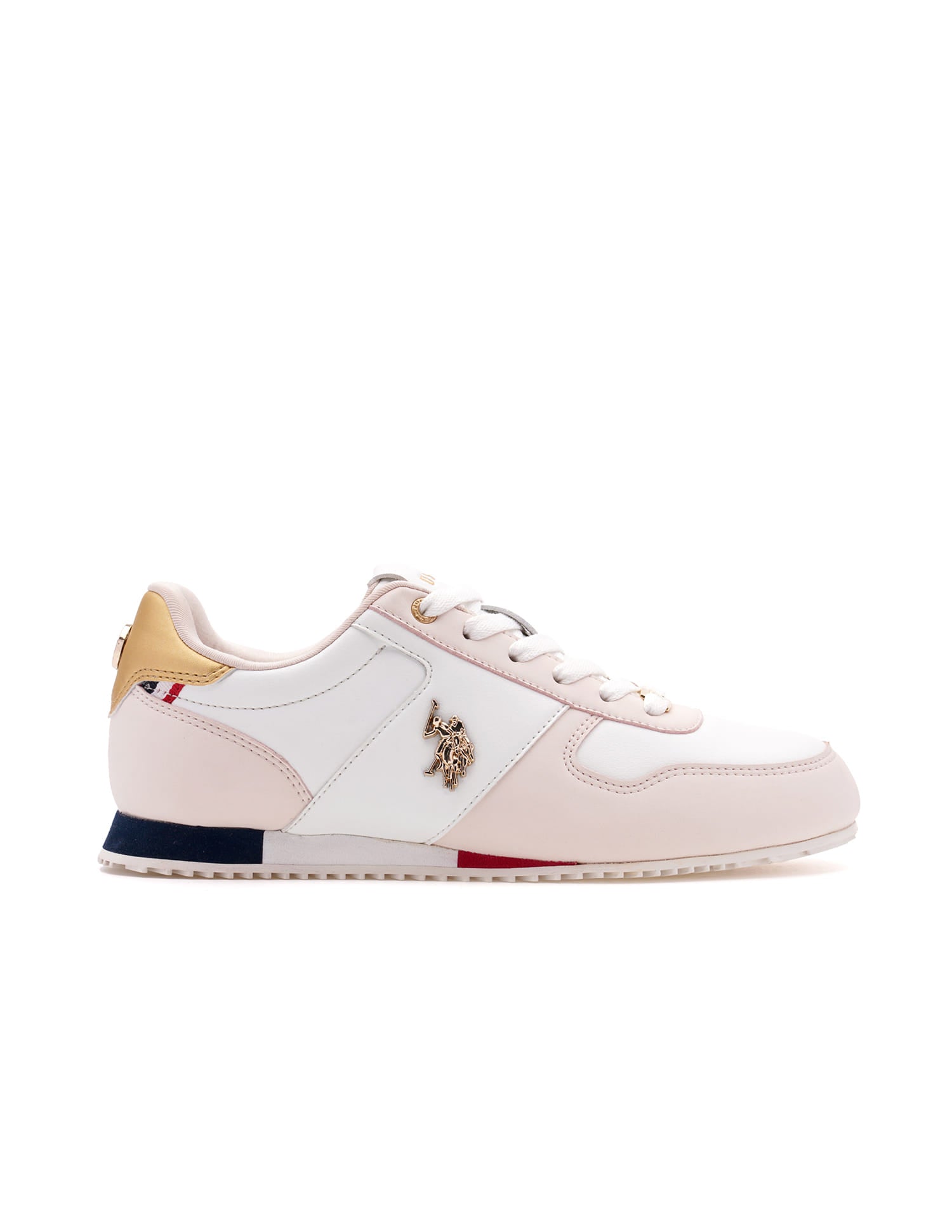 Women Round Toe Sorrento 2.0 Sneakers Cream - U.S. Polo Assn. India | Large