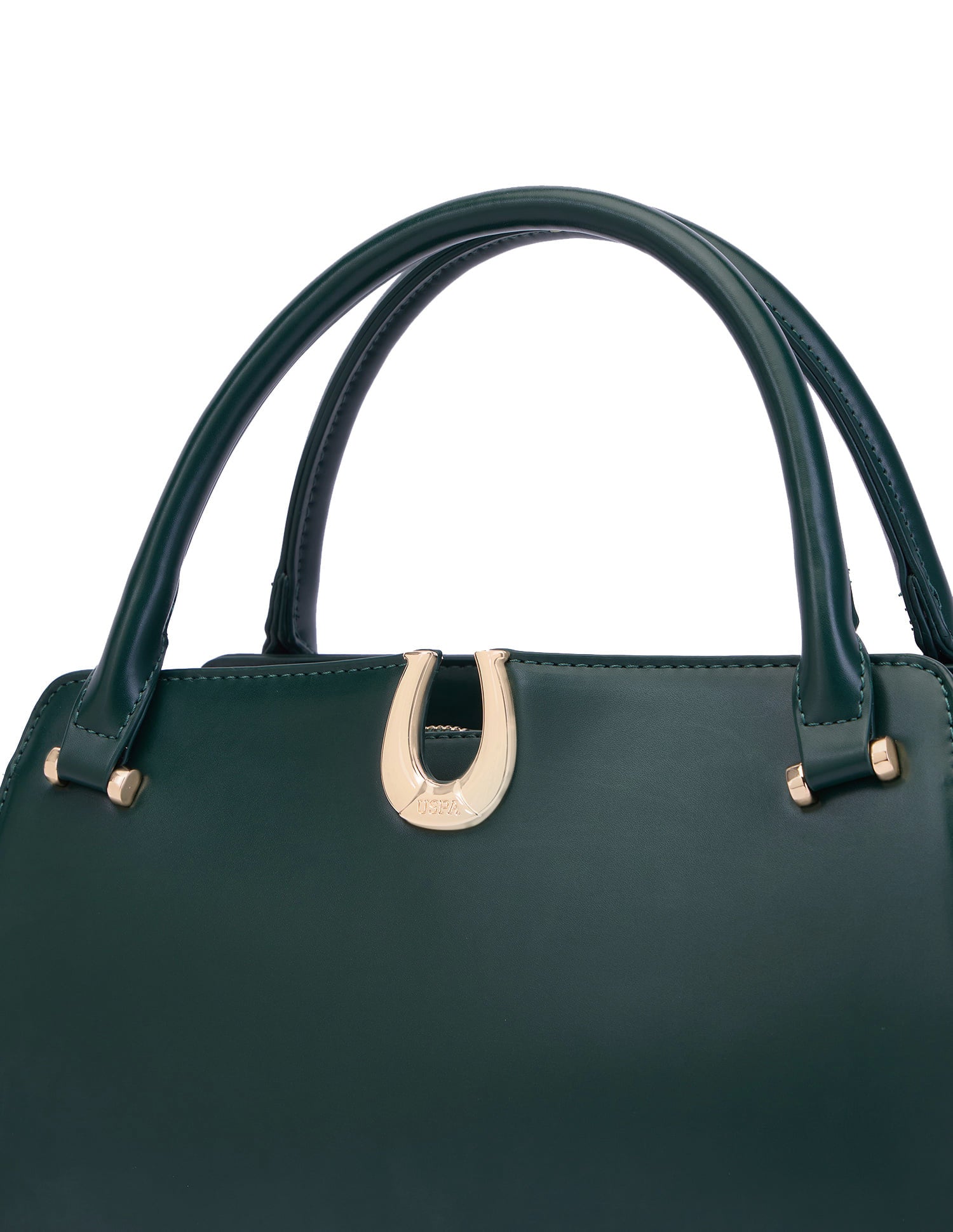 Cady Satchel Bag Dark Green - U.S. Polo Assn. India | Large