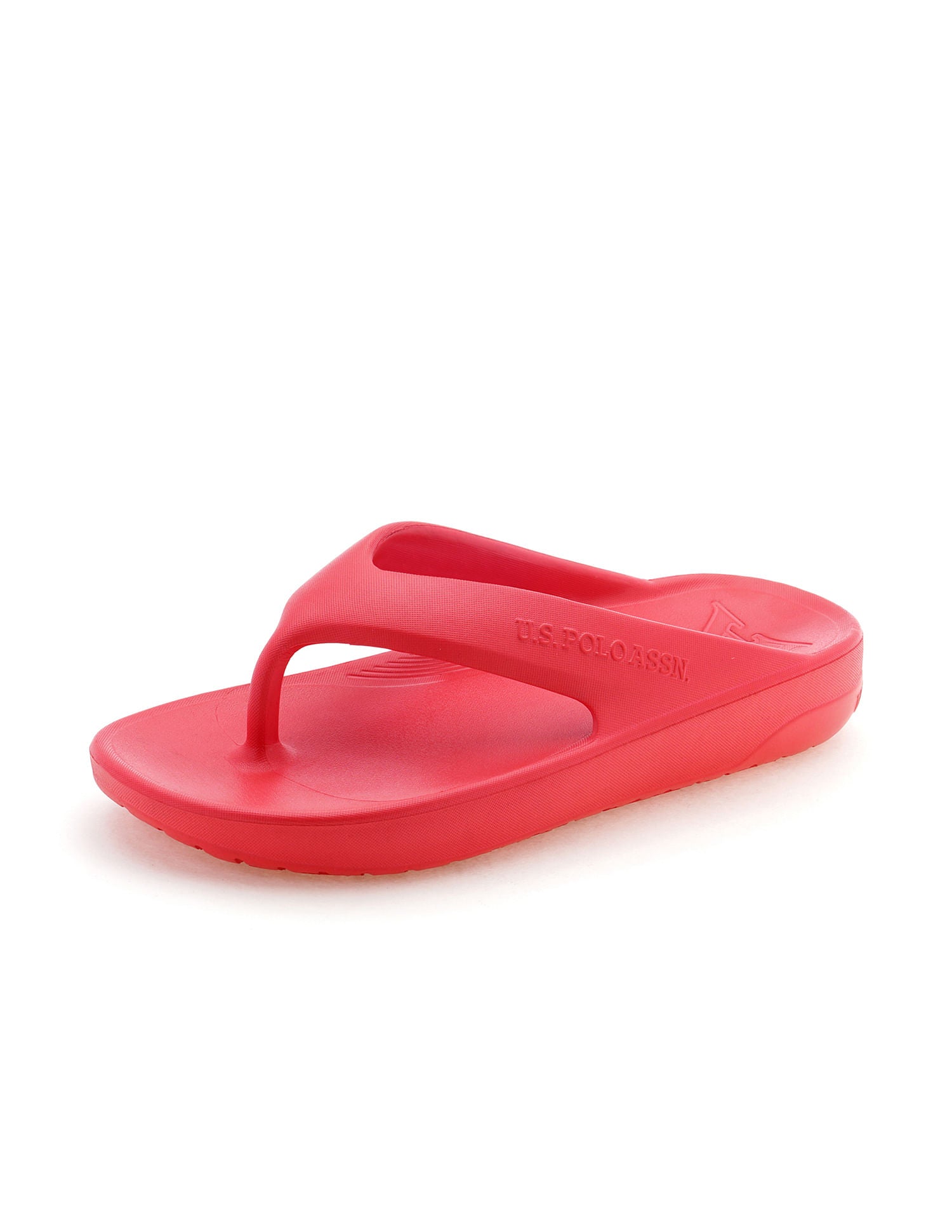 Men Axel Dk. Red Foam Walk Flip Flop Red - U.S. Polo Assn. India | Large