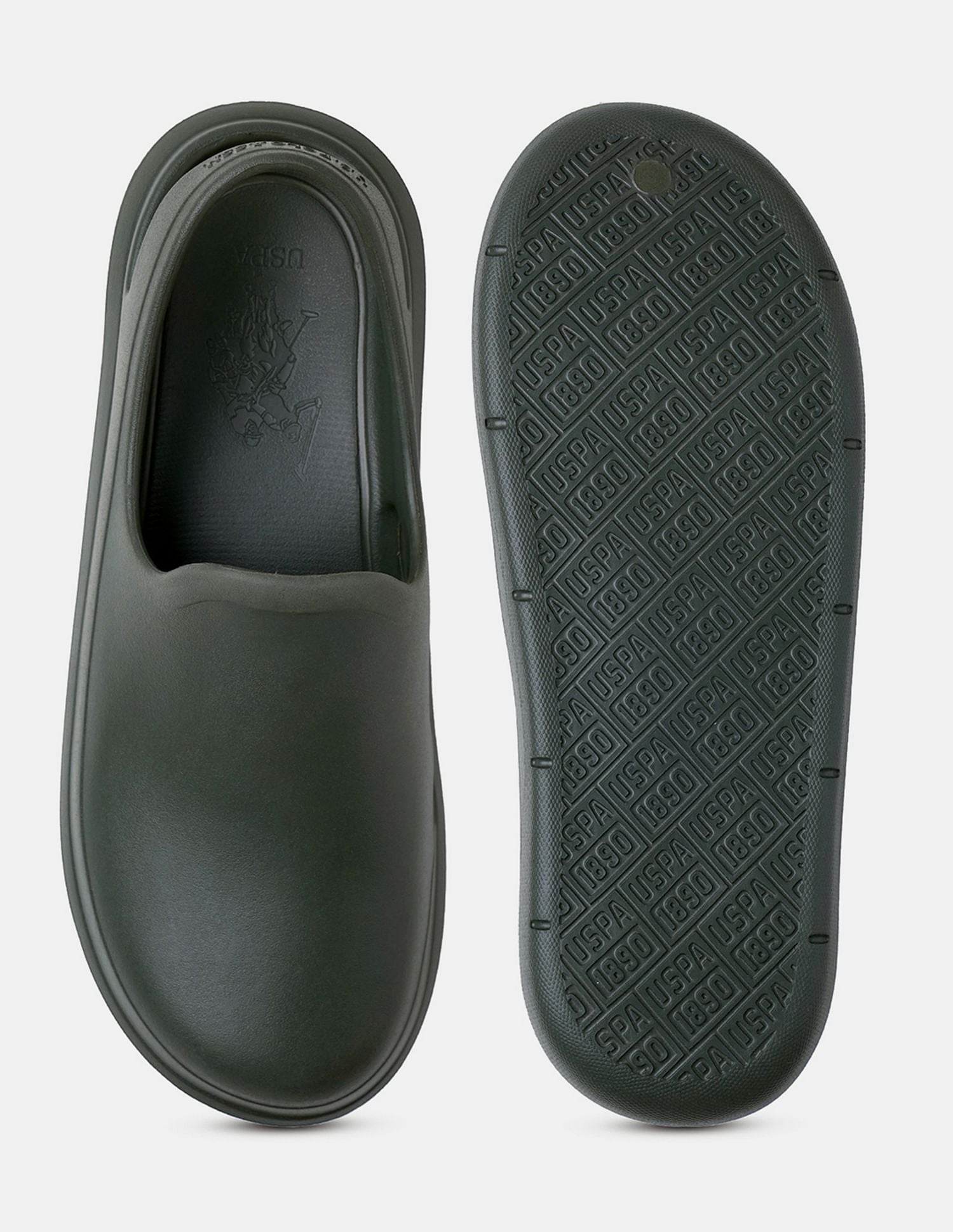 Men Neto Foam Walk Clogs Olive - U.S. POLO ASSN. | Large