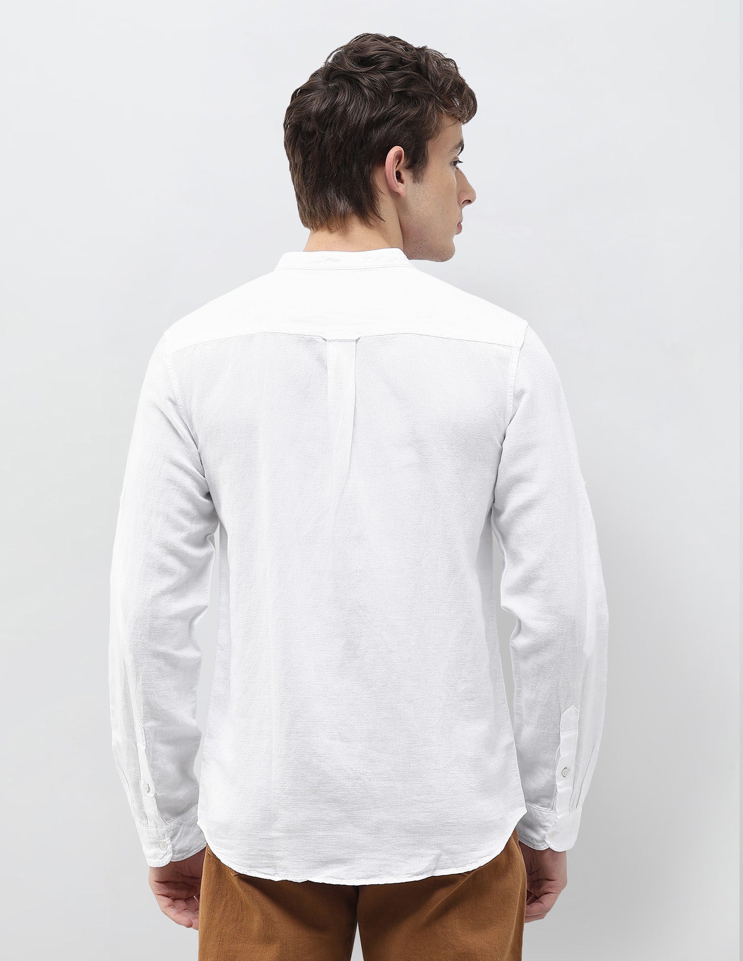 Solid Regular Fit Shirt White - U.S. Polo Assn. India | Large