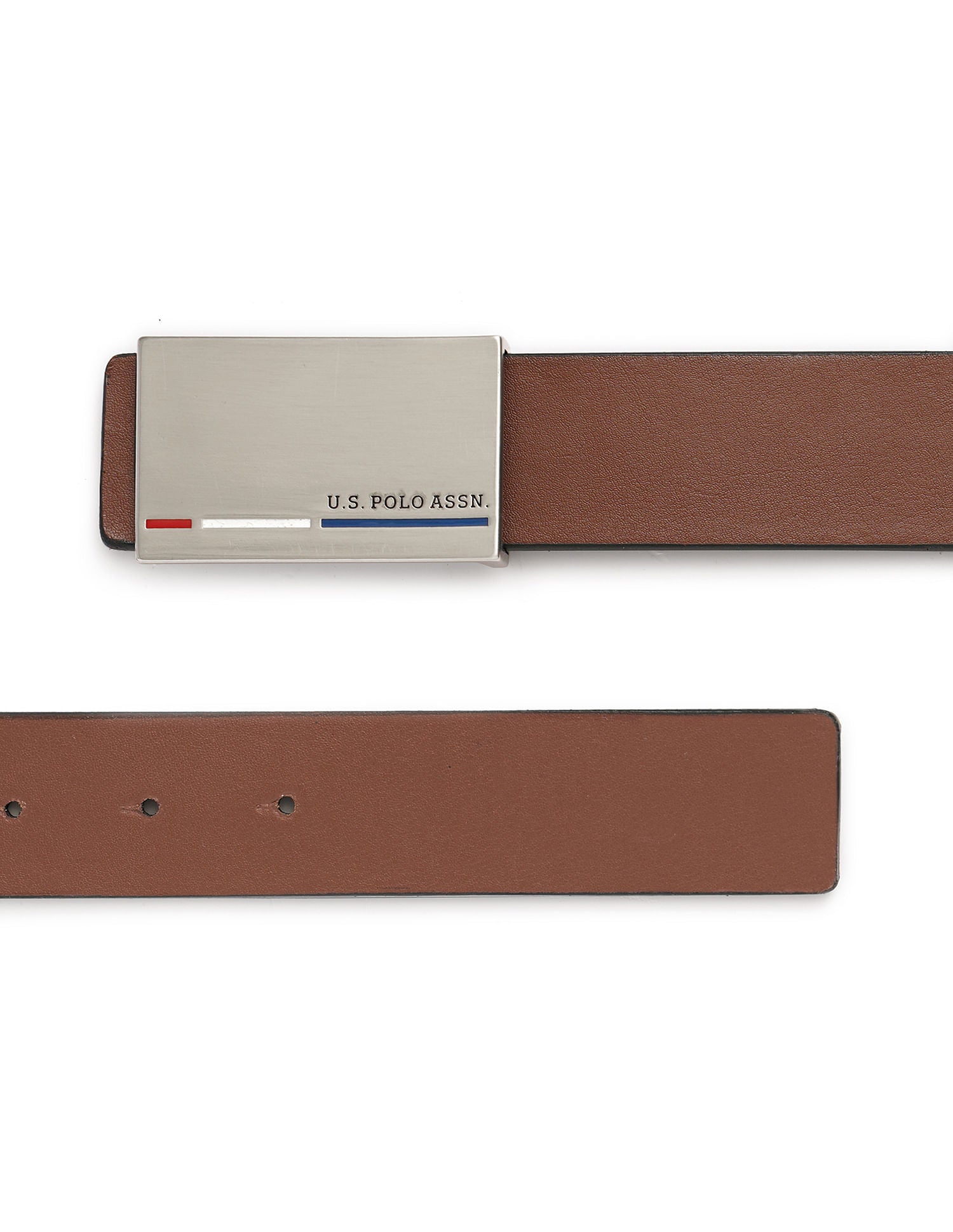 Solid Reversible Belt Black and Brown - U.S. POLO ASSN. | Large