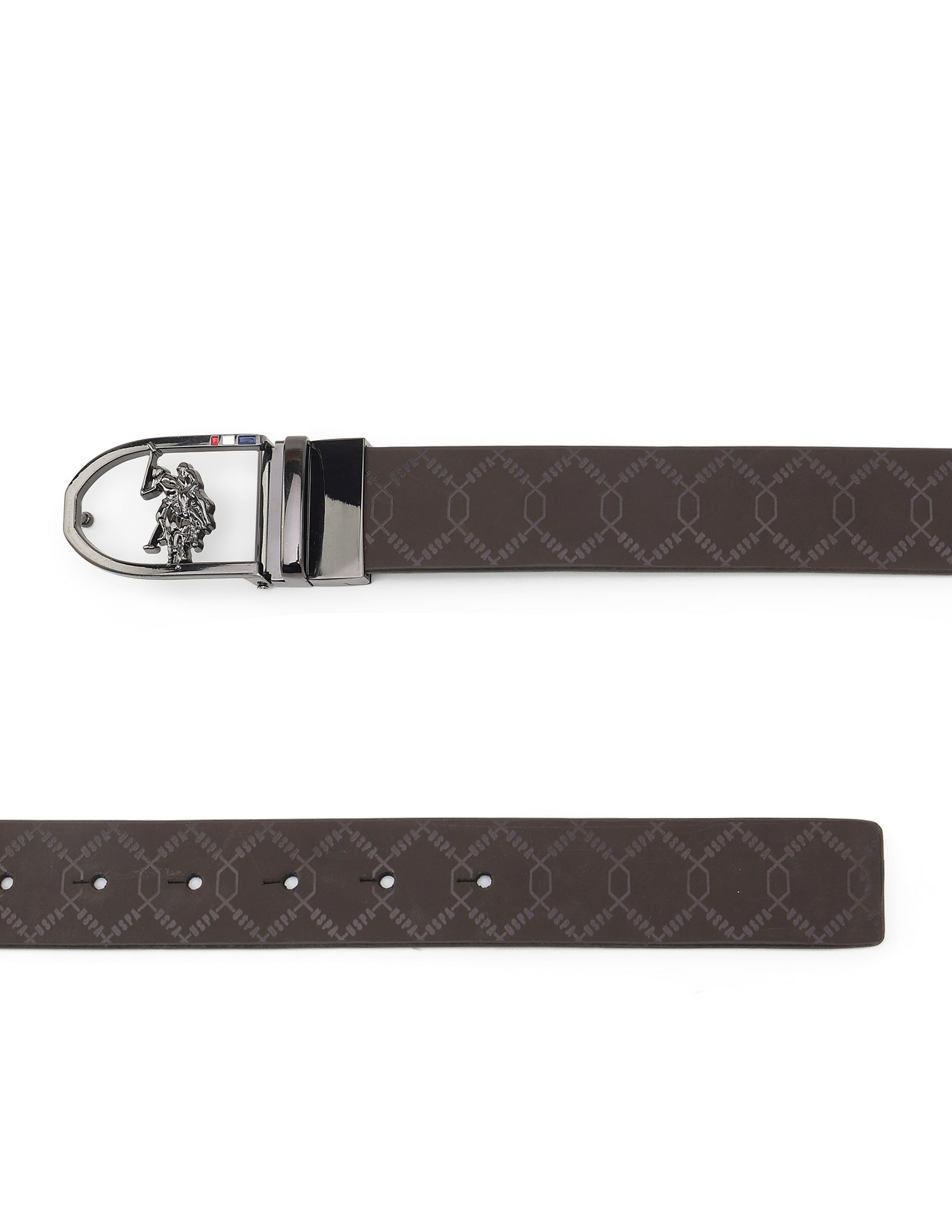 Alaric Geometric Reversible Belt Multi2 - U.S. Polo Assn. India | Large