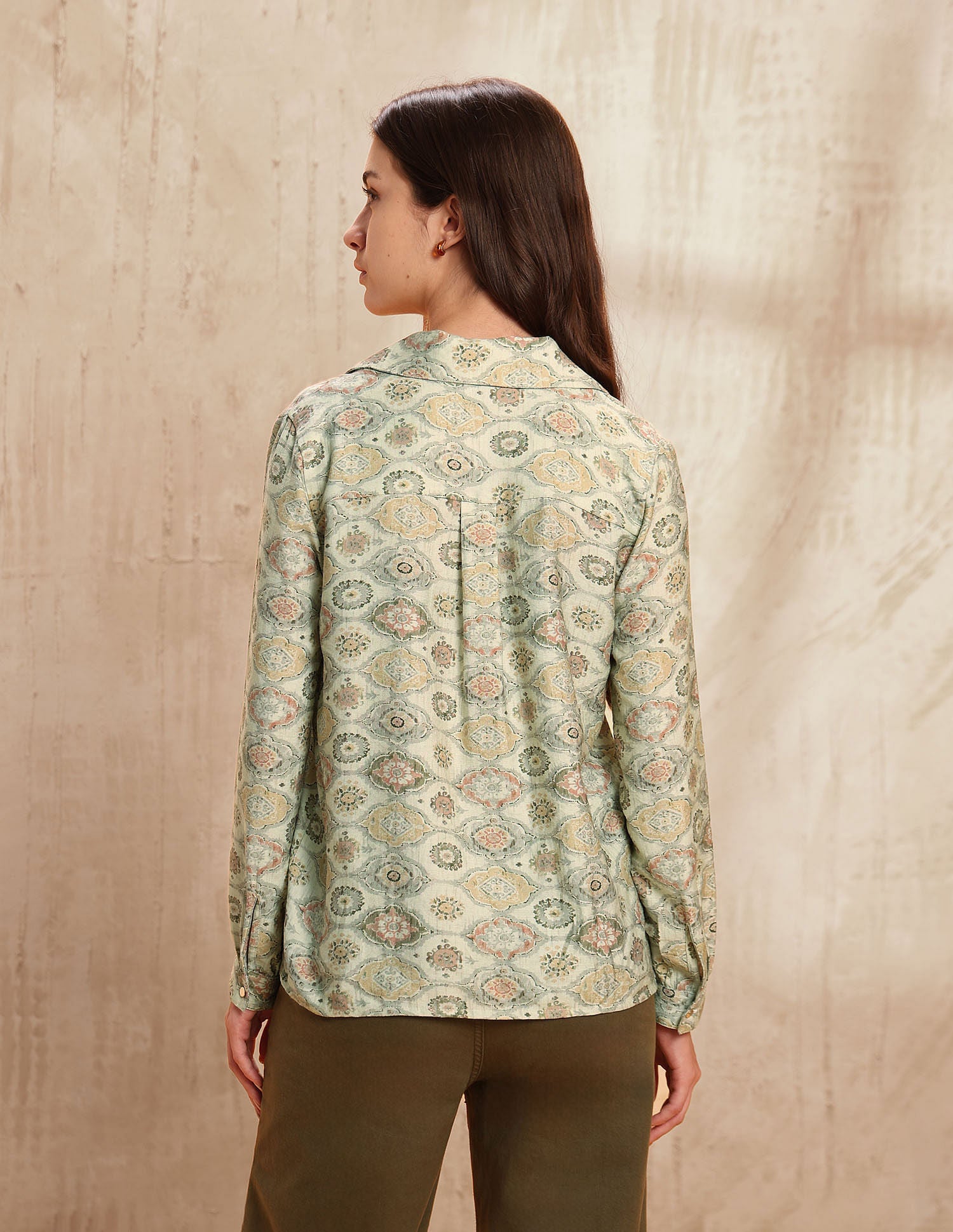 Regular Fit Abstract Printed Shirt Multi-colour - U.S. POLO ASSN. | Large