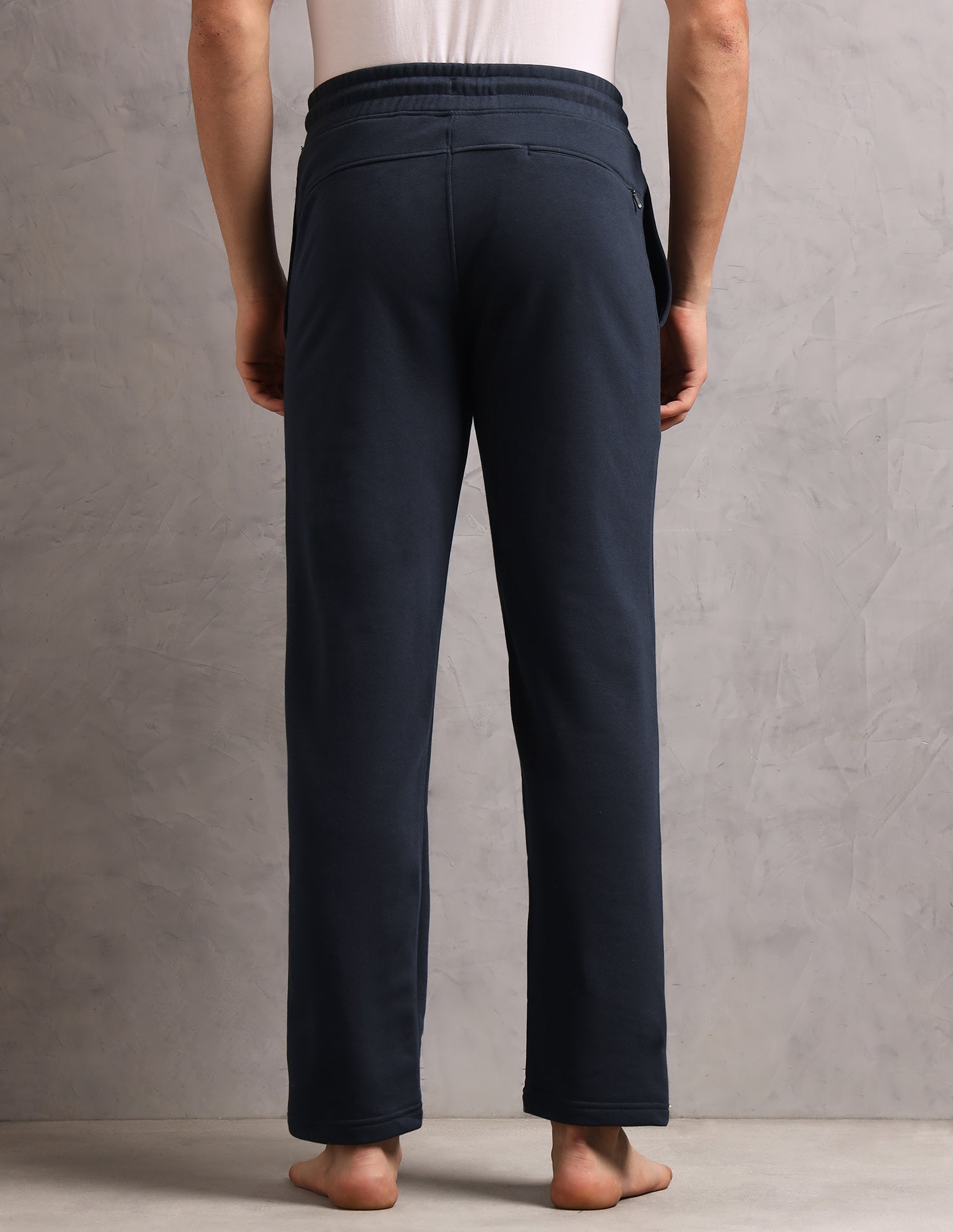 Mid Rise Comfort Fit OR006-PL Lounge Pants - Pack Of 1 Light Blue - U.S. Polo Assn. India | Large
