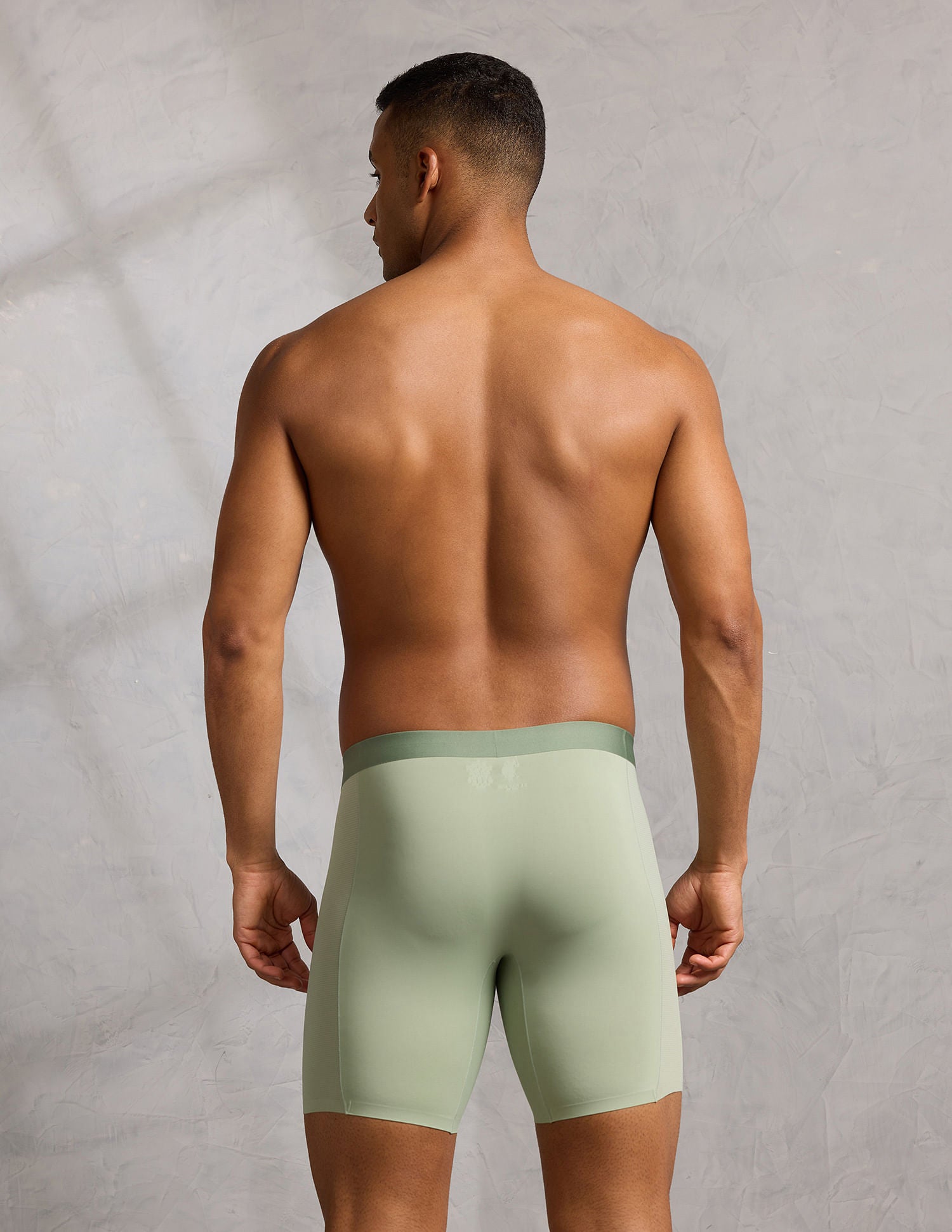 Micro Fibre Seamless Long Trunk Pastel Green - U.S. POLO ASSN. | Large