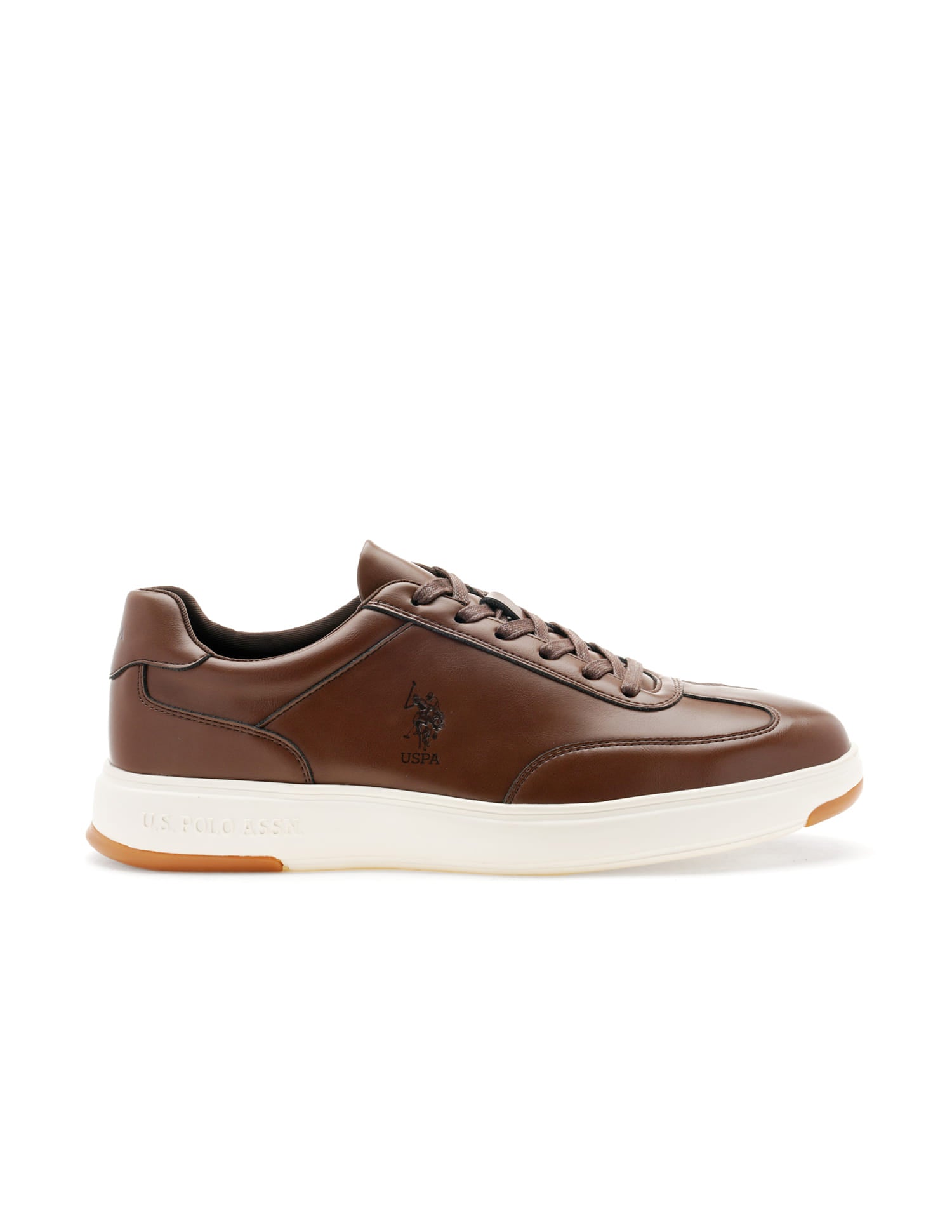 Men Como Dk. Brown All Day Sneakers Brown - U.S. Polo Assn. India | Large