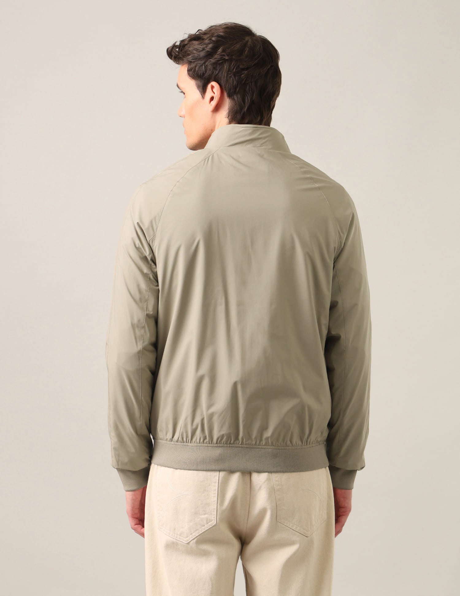 Packable Windcheater Jacket Khaki - U.S. Polo Assn. India | Large