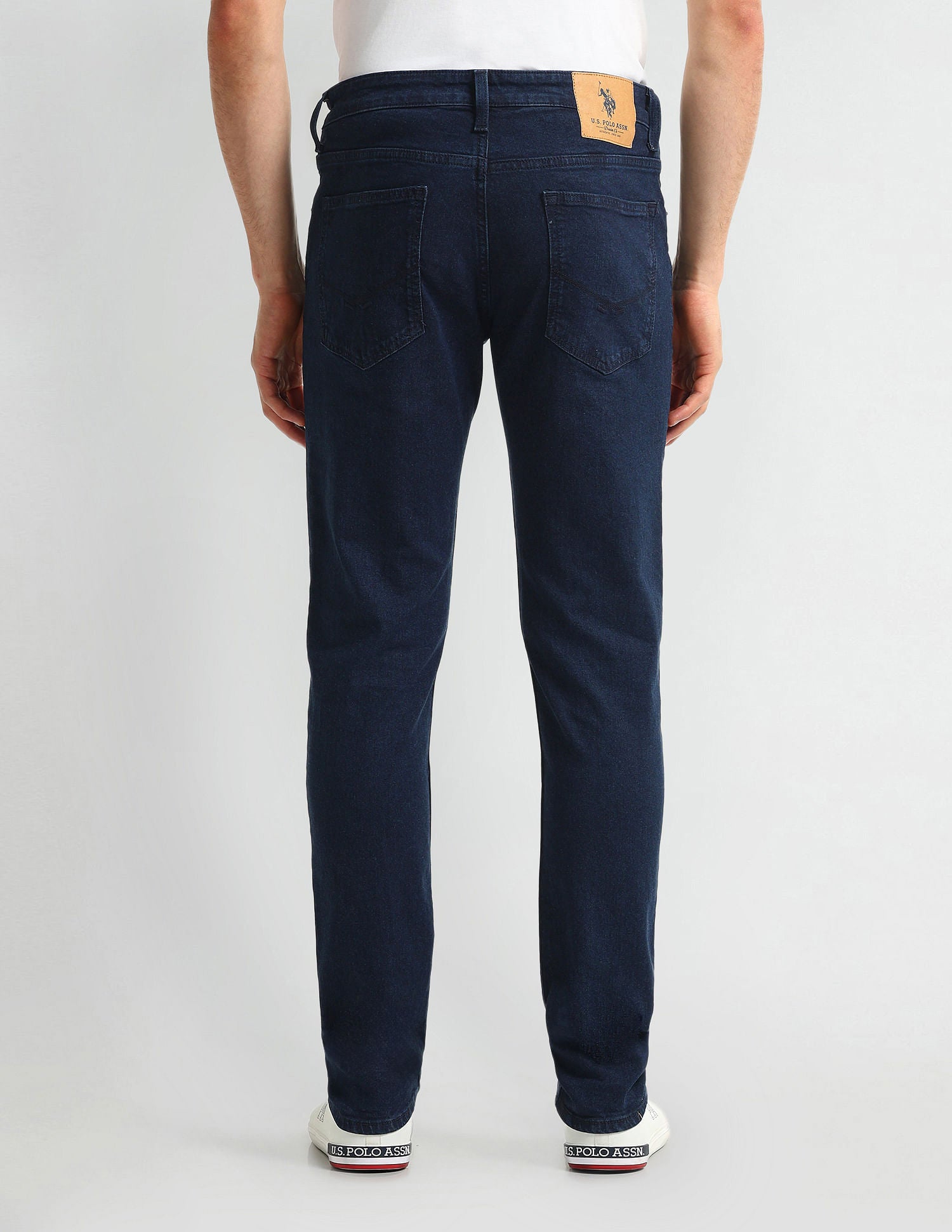Brandon Slim Tapered Navy Jeans Navy - U.S. Polo Assn. India | Large