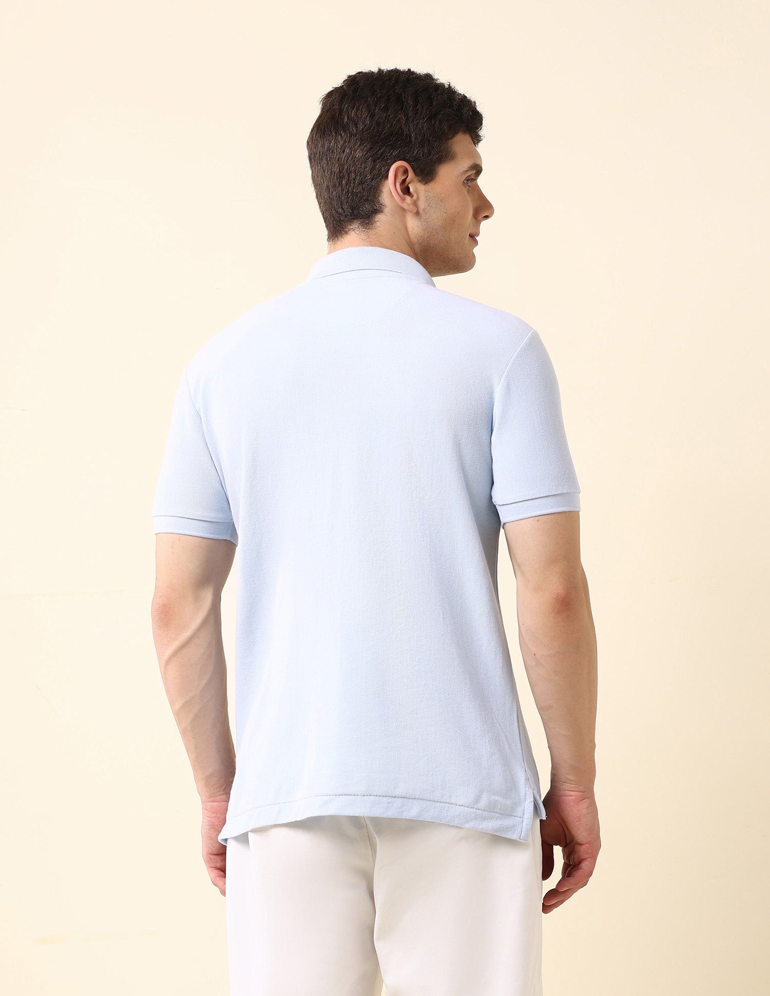 Vertical Striped Classic Polo Shirt Light Blue - U.S. Polo Assn. India | Large
