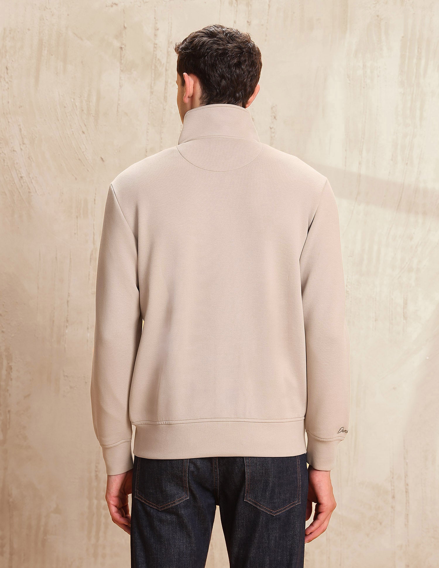 Solid Legend Of Horseshoe Sweatshirt Beige - U.S. POLO ASSN. | Large