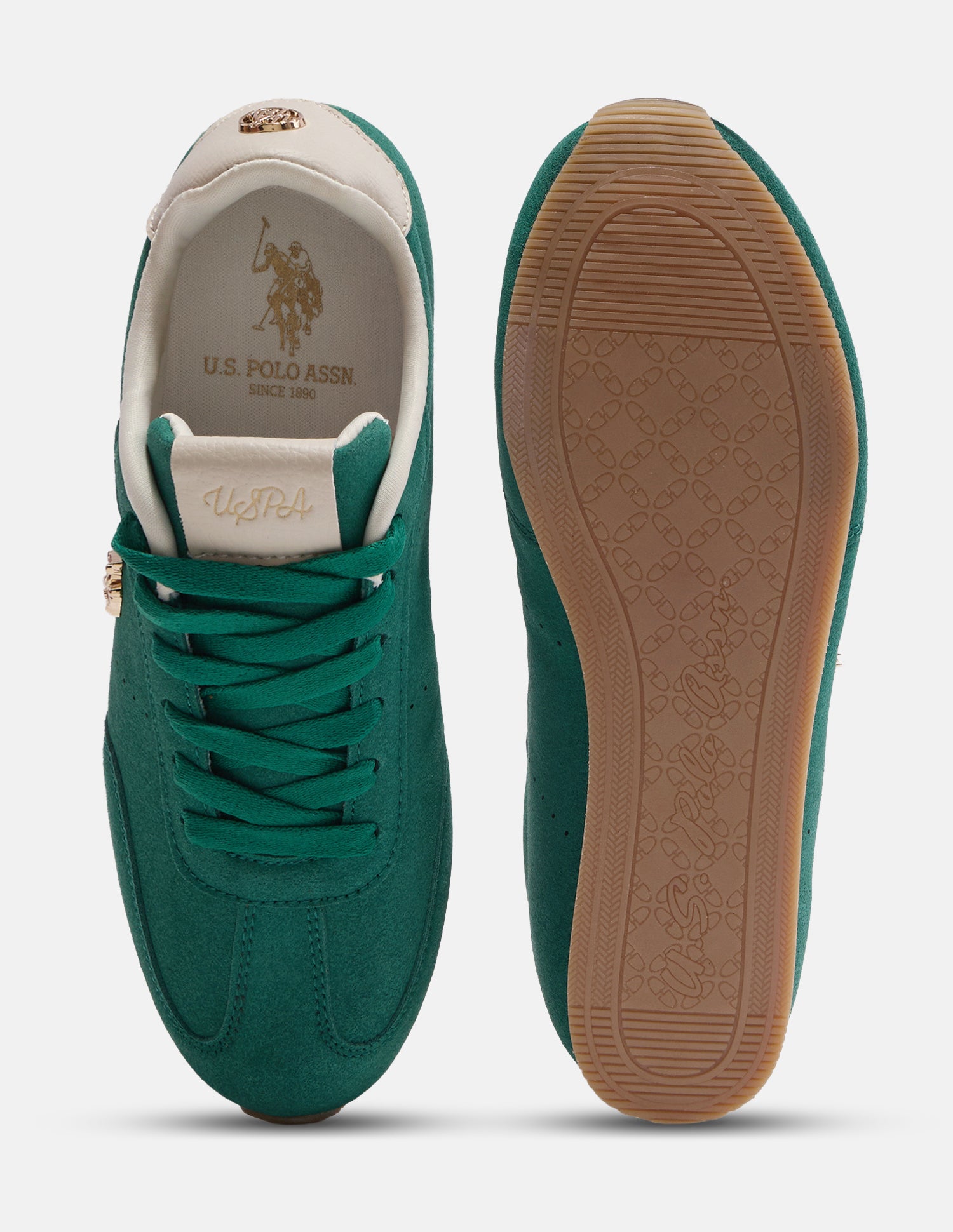 Ximena Round Toe Sneakers Green - U.S. Polo Assn. India | Large