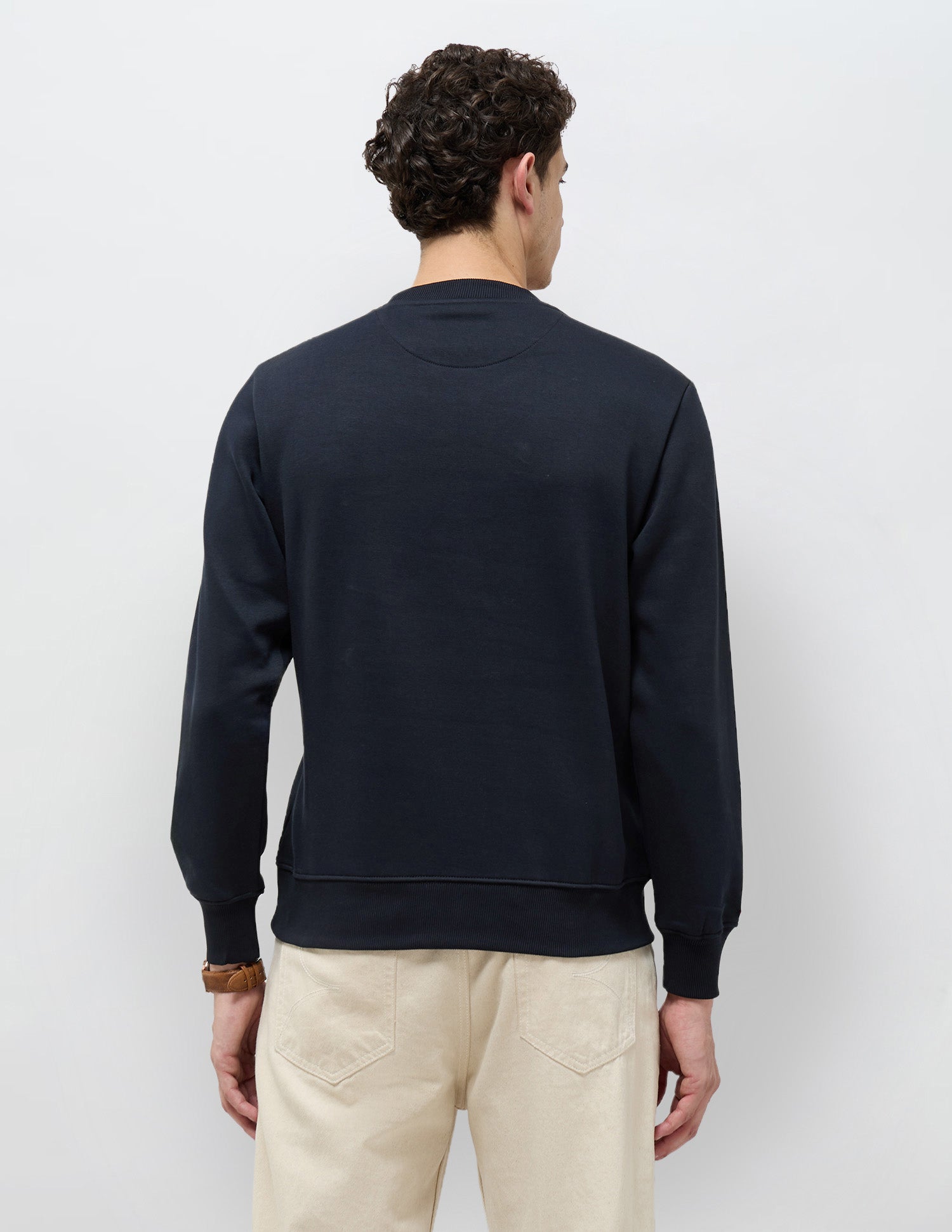 Graphic Brand Printed Sweatshirt Navy - U.S. POLO ASSN. | Large