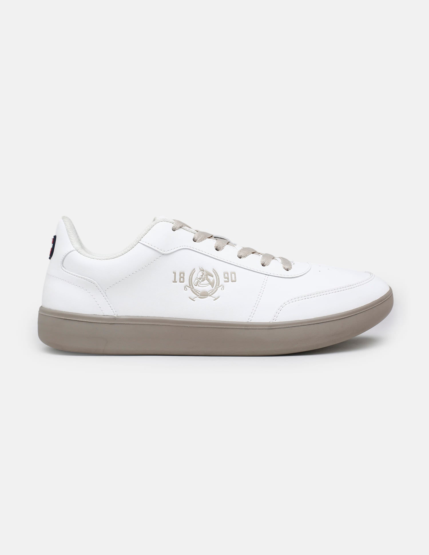 Men Lumen Solid Sneakers White - U.S. Polo Assn. India | Large