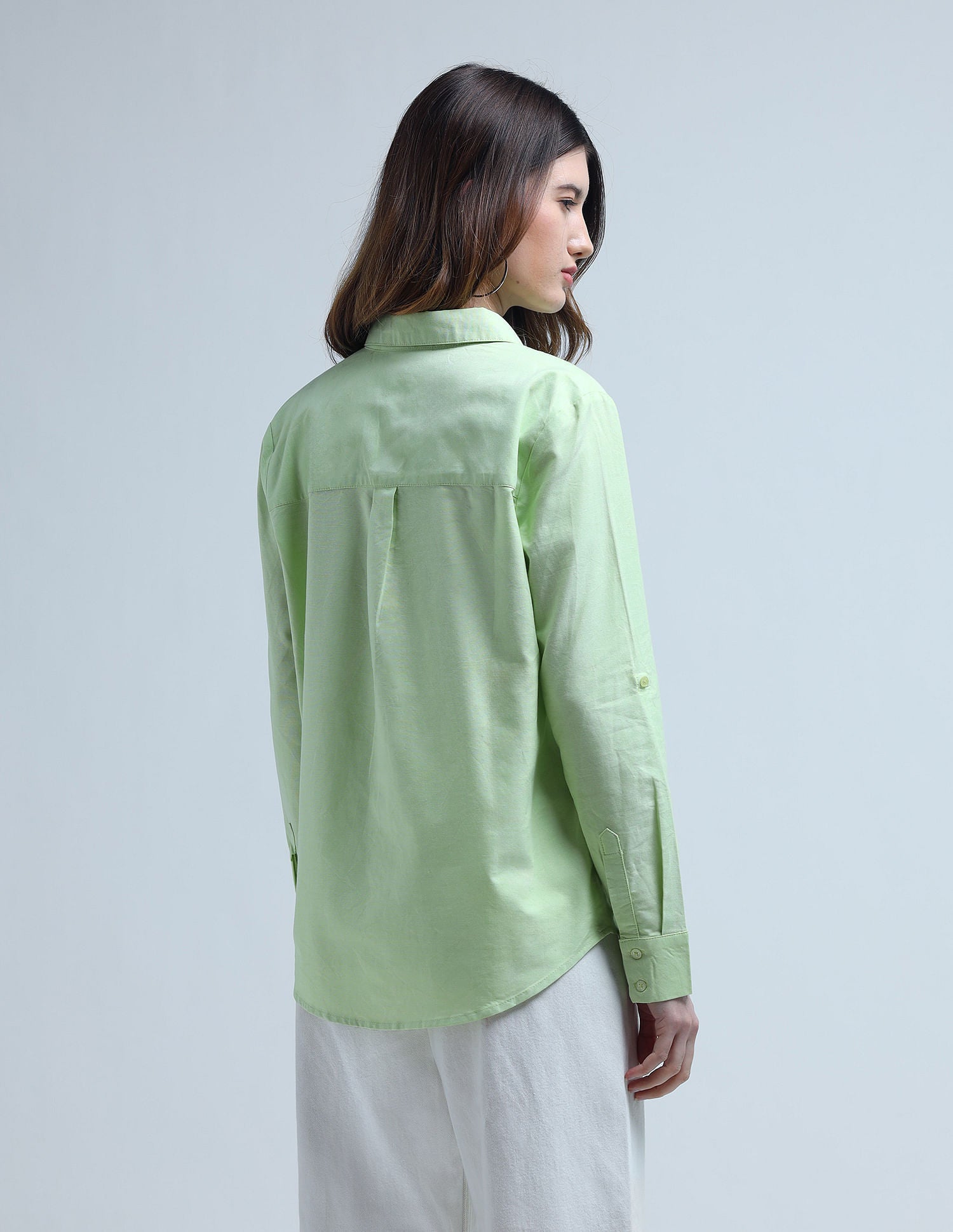 Pure Cotton Oxford Shirt Yellow - U.S. POLO ASSN. | Large