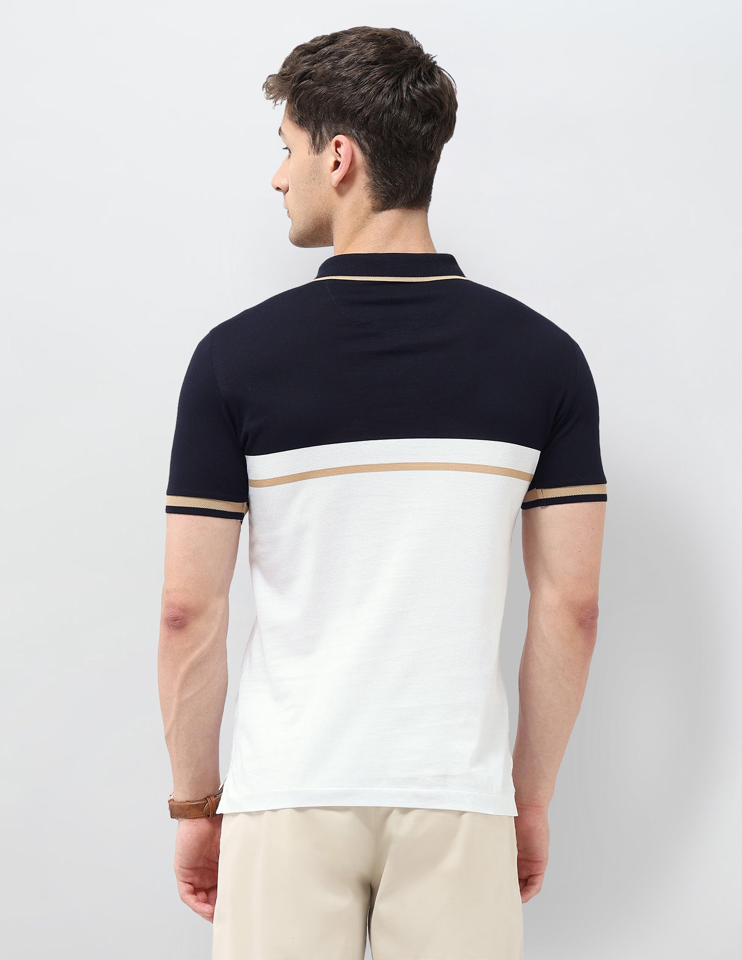 Colourblocked Regular Fit Polo Shirt Navy - U.S. POLO ASSN. | Large