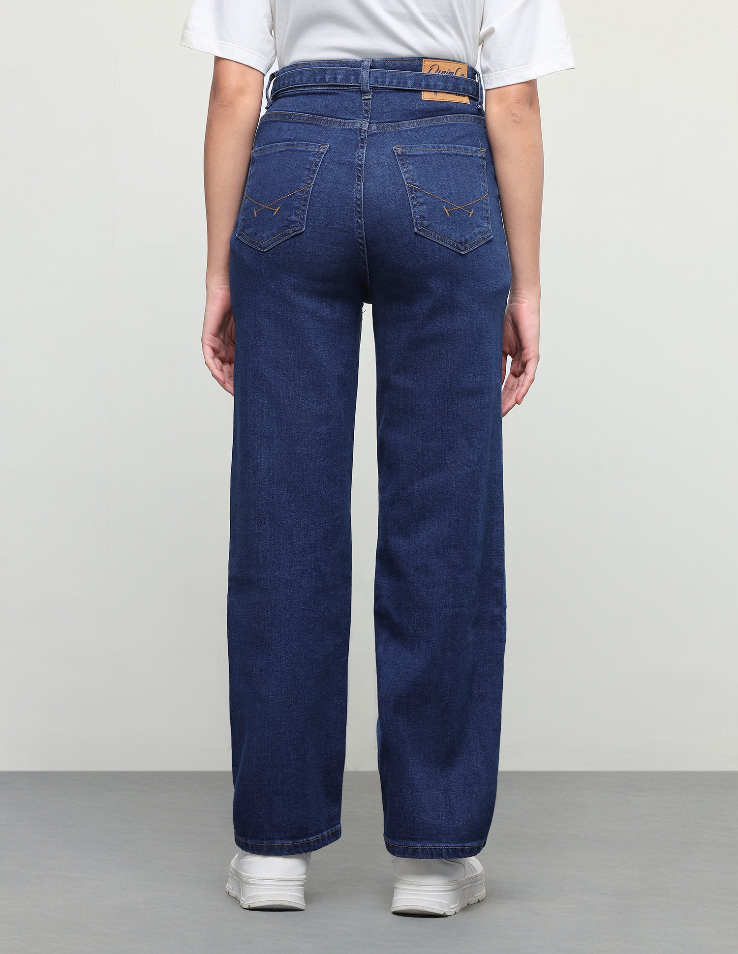 Straight Fit Blue Jeans Blue - U.S. Polo Assn. India | Large
