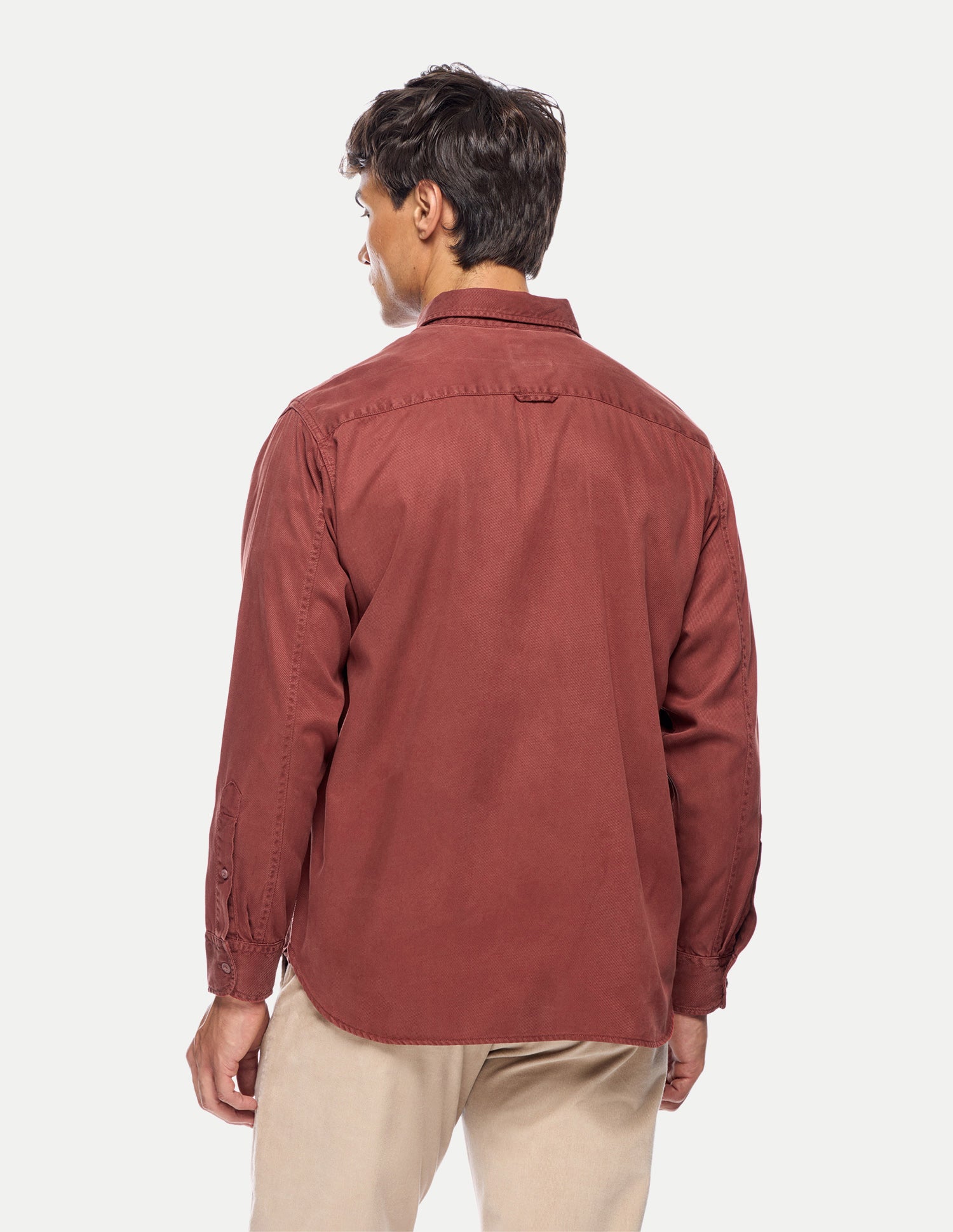 Relaxed Fit Button Down Shirt Rust - U.S. Polo Assn. India | Large