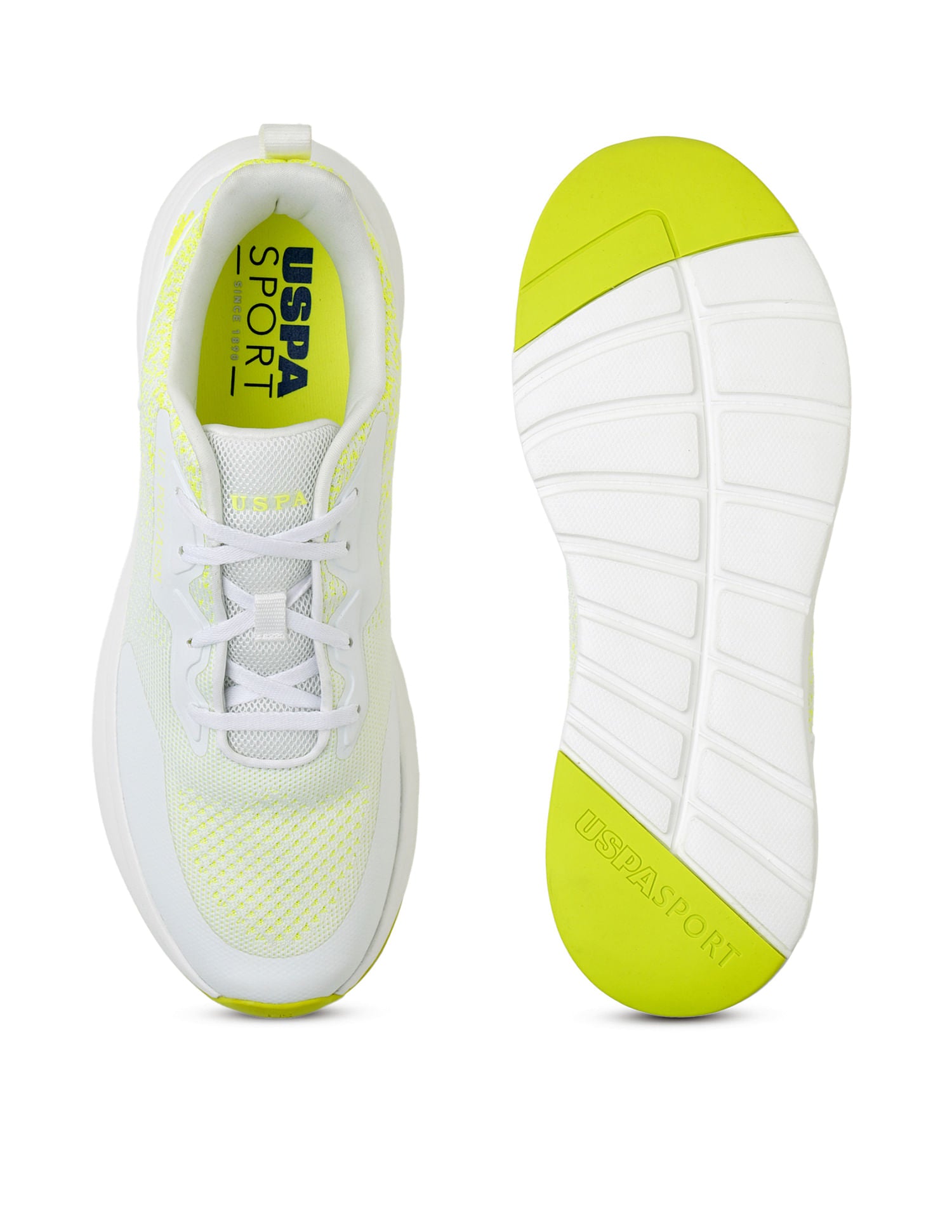 Men Peyton 3.0 Off White Uspa Sport  Sneakers White and Yellow - U.S. Polo Assn. India | Large