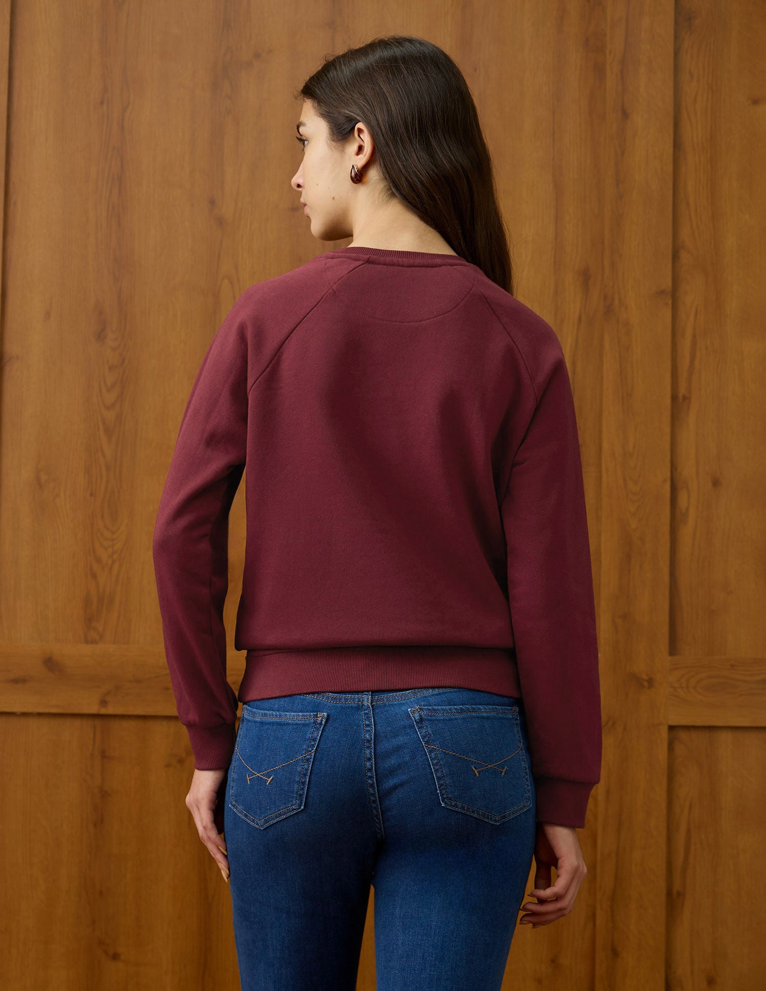 Regular Fit Brand Printed Sweatshirt Purple - U.S. POLO ASSN. | Large