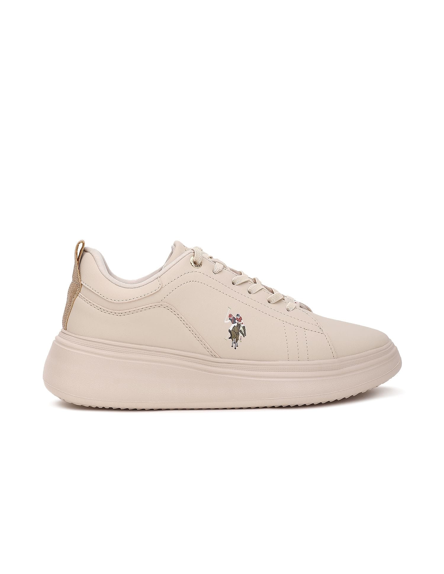 Ariel 3.0 Lace-Ups Sneakers Nude - U.S. Polo Assn. India | Large