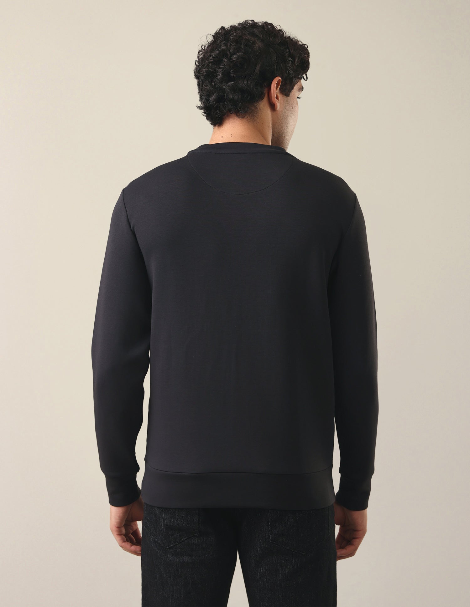 Brand Applique Regular Fit Sweatshirt Dark Grey - U.S. Polo Assn. India | Large