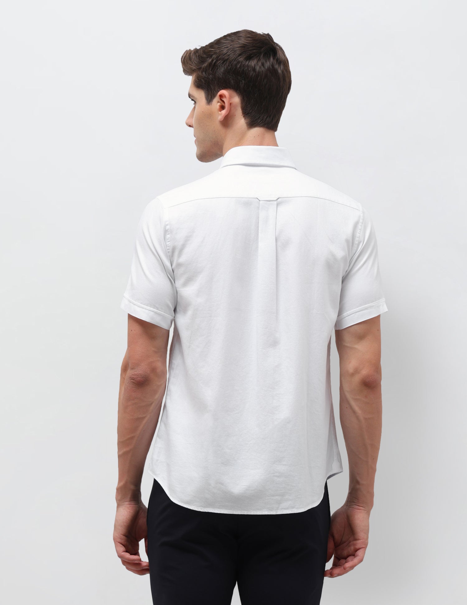 Twill Regular Fit Shirt White - U.S. Polo Assn. India | Large