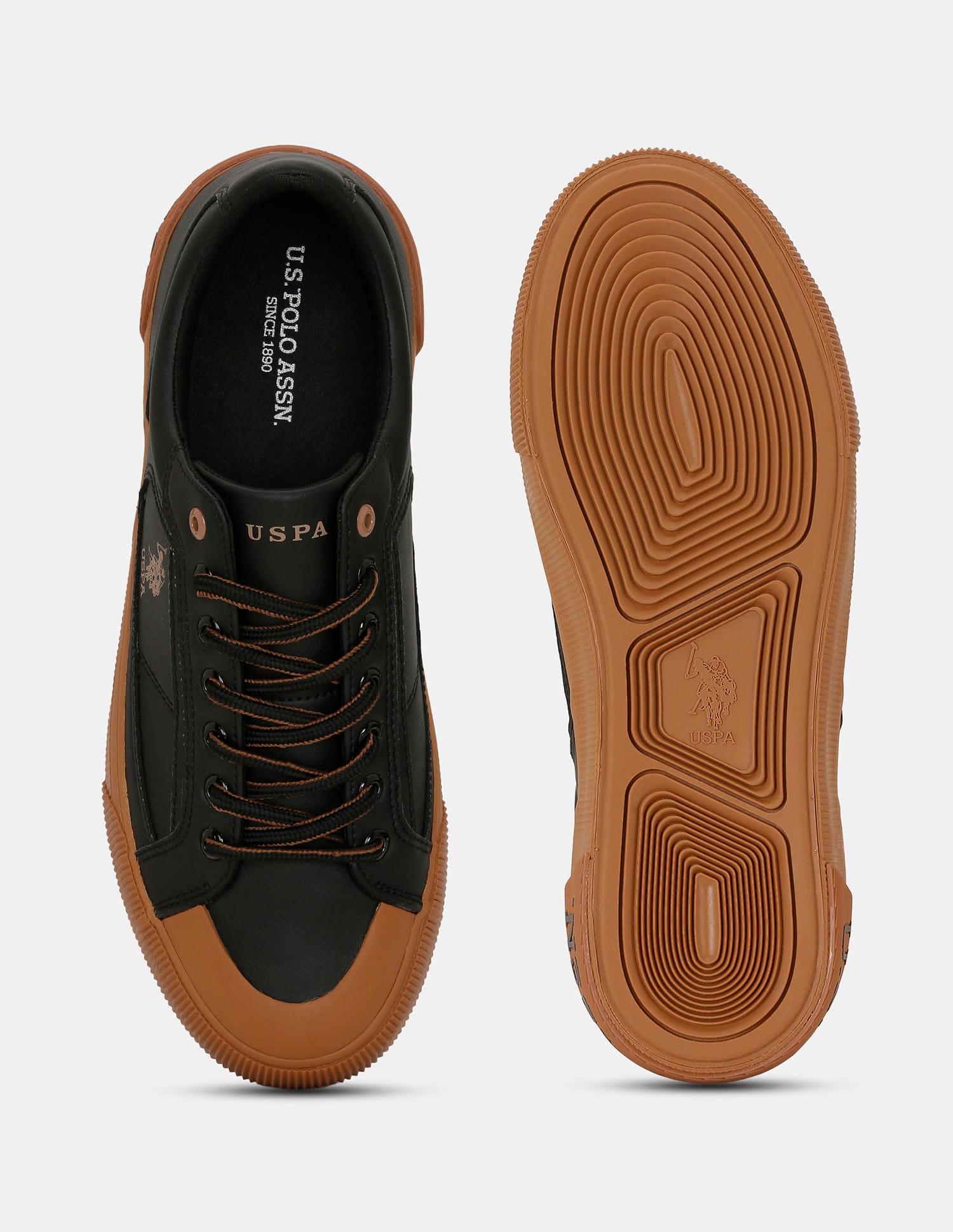 Men Lace-Ups Ruben 3.0 Sneakers Black - U.S. Polo Assn. India | Large