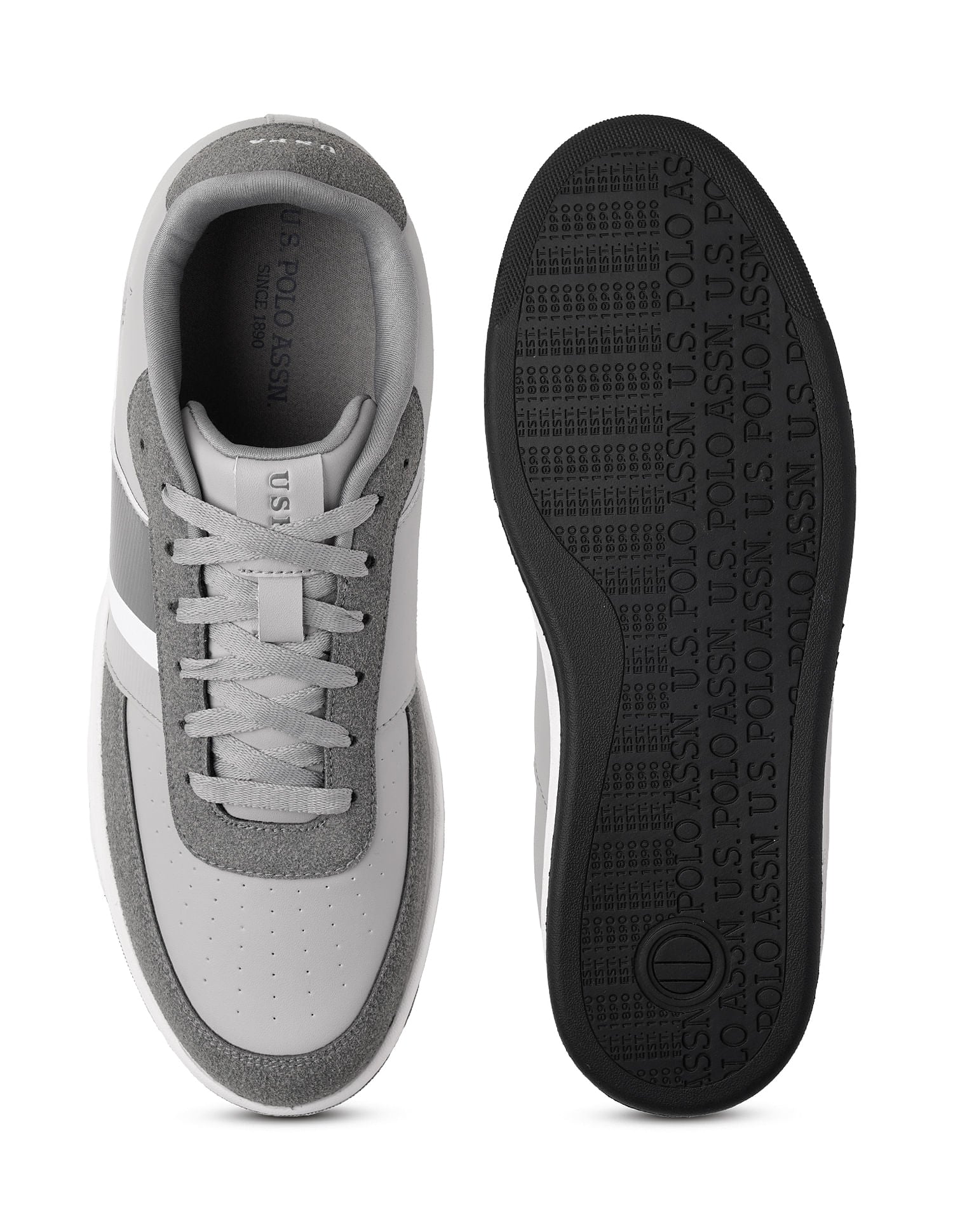 Men Jade Sneakers Grey - U.S. POLO ASSN. | Large