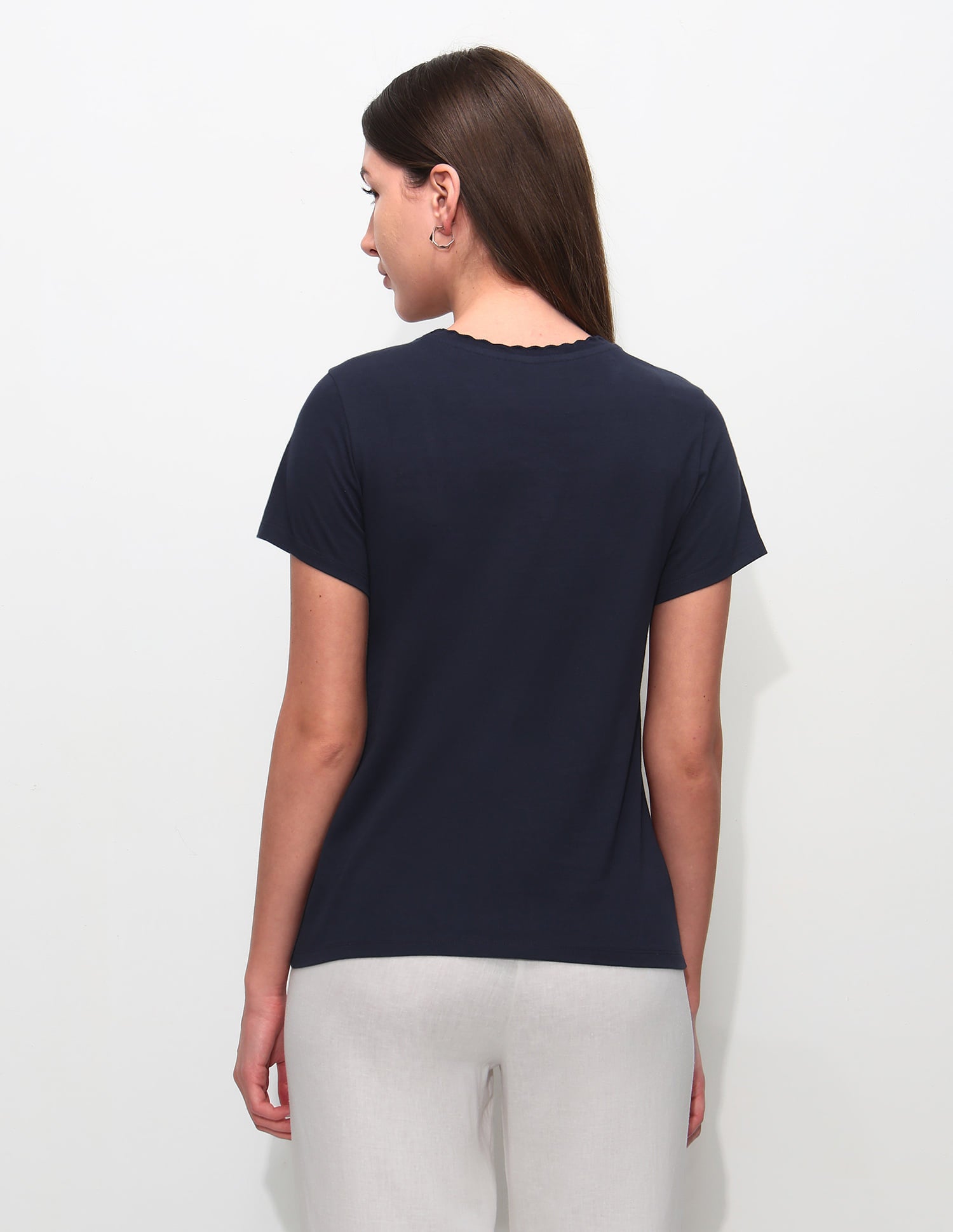 Regular Fit Brand Printed T-Shirt Navy - U.S. Polo Assn. India | Large