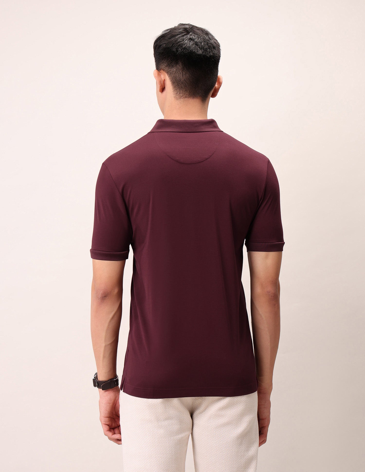 Muscle Fit Outdoor Polo Shirt Maroon - U.S. Polo Assn. India | Large