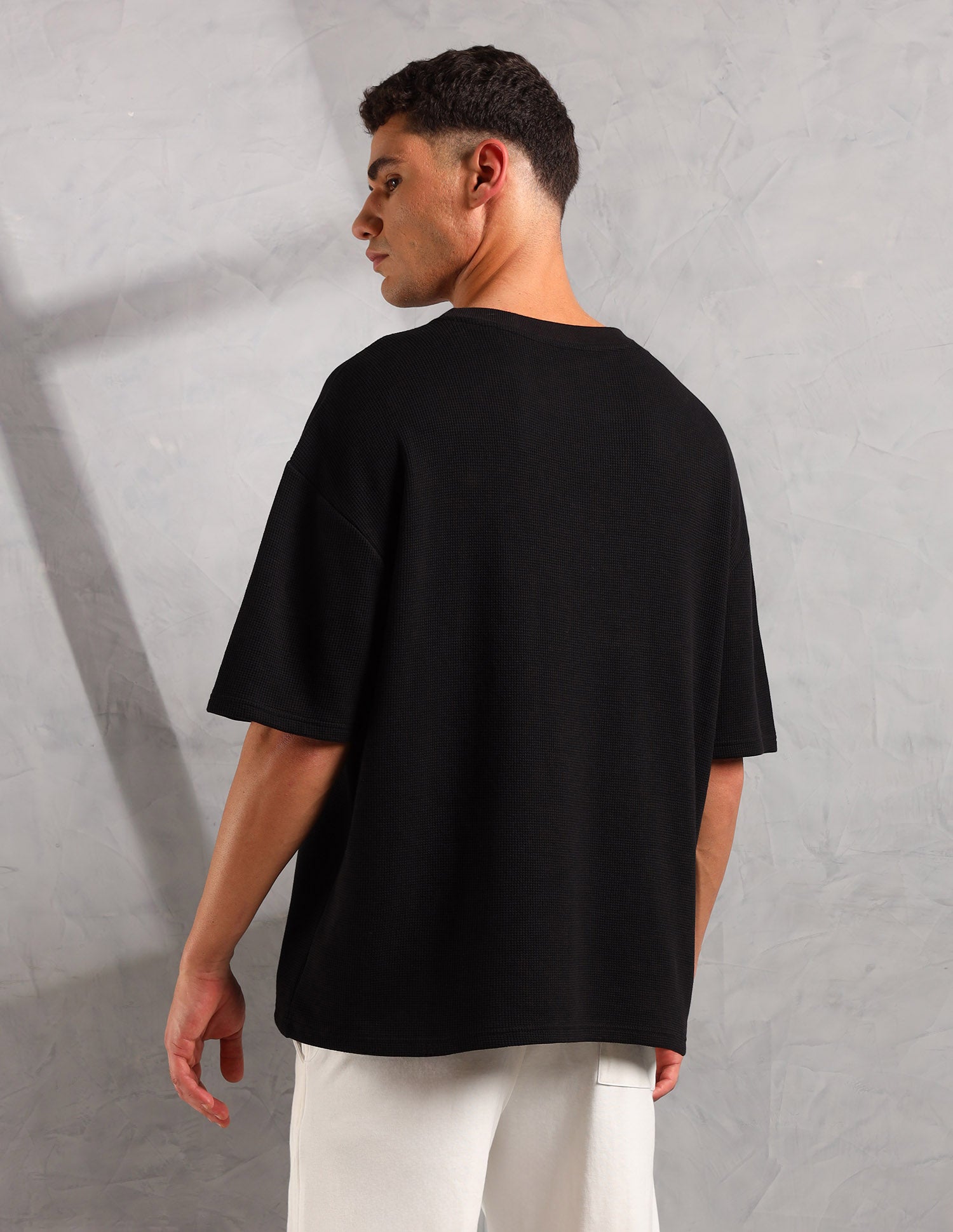 Oversized Fit Cotton PE001 Lounge T-Shirt - Pack Of 1 Black - U.S. POLO ASSN. | Large