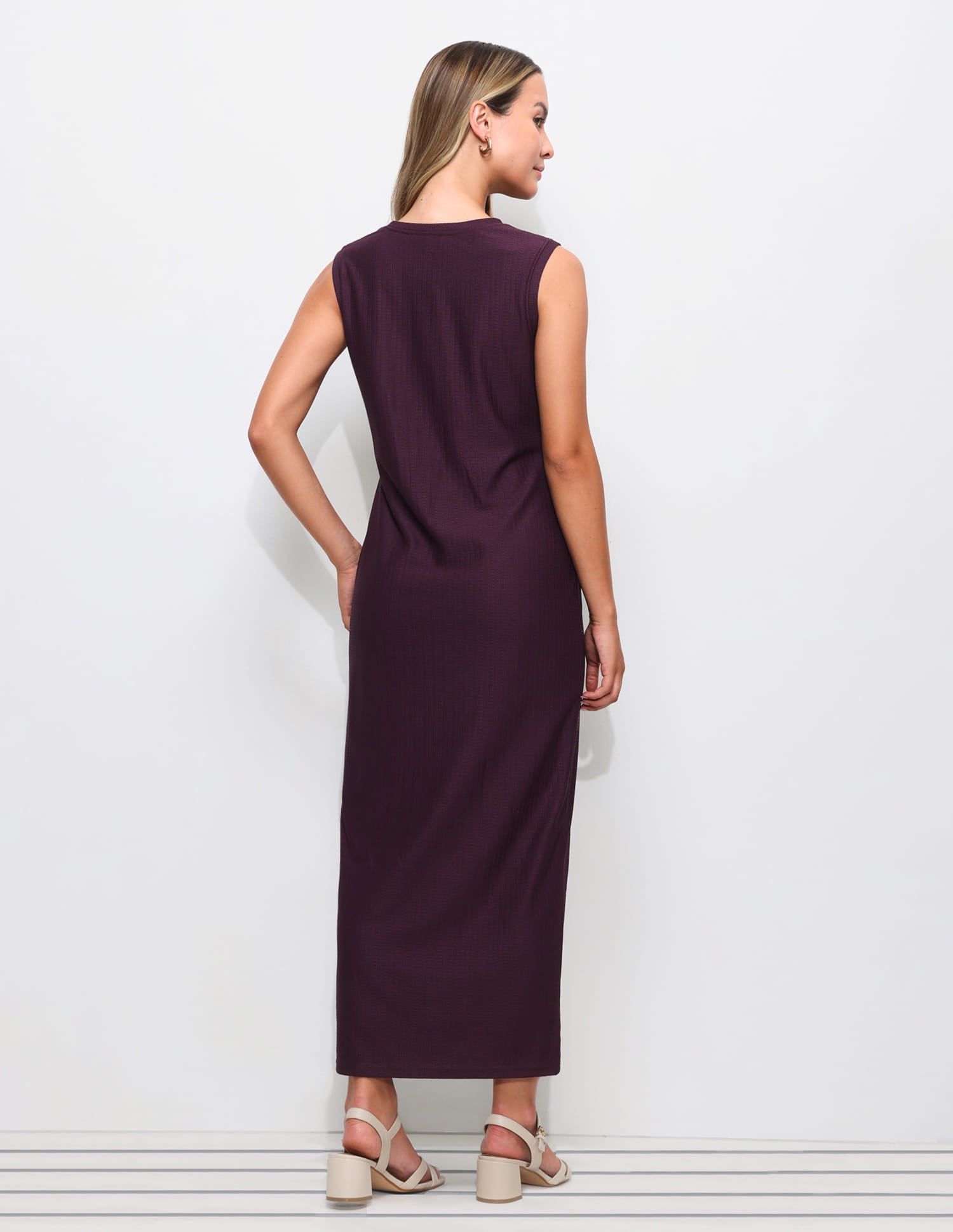 Textured Polo Dress Purple - U.S. Polo Assn. India | Large