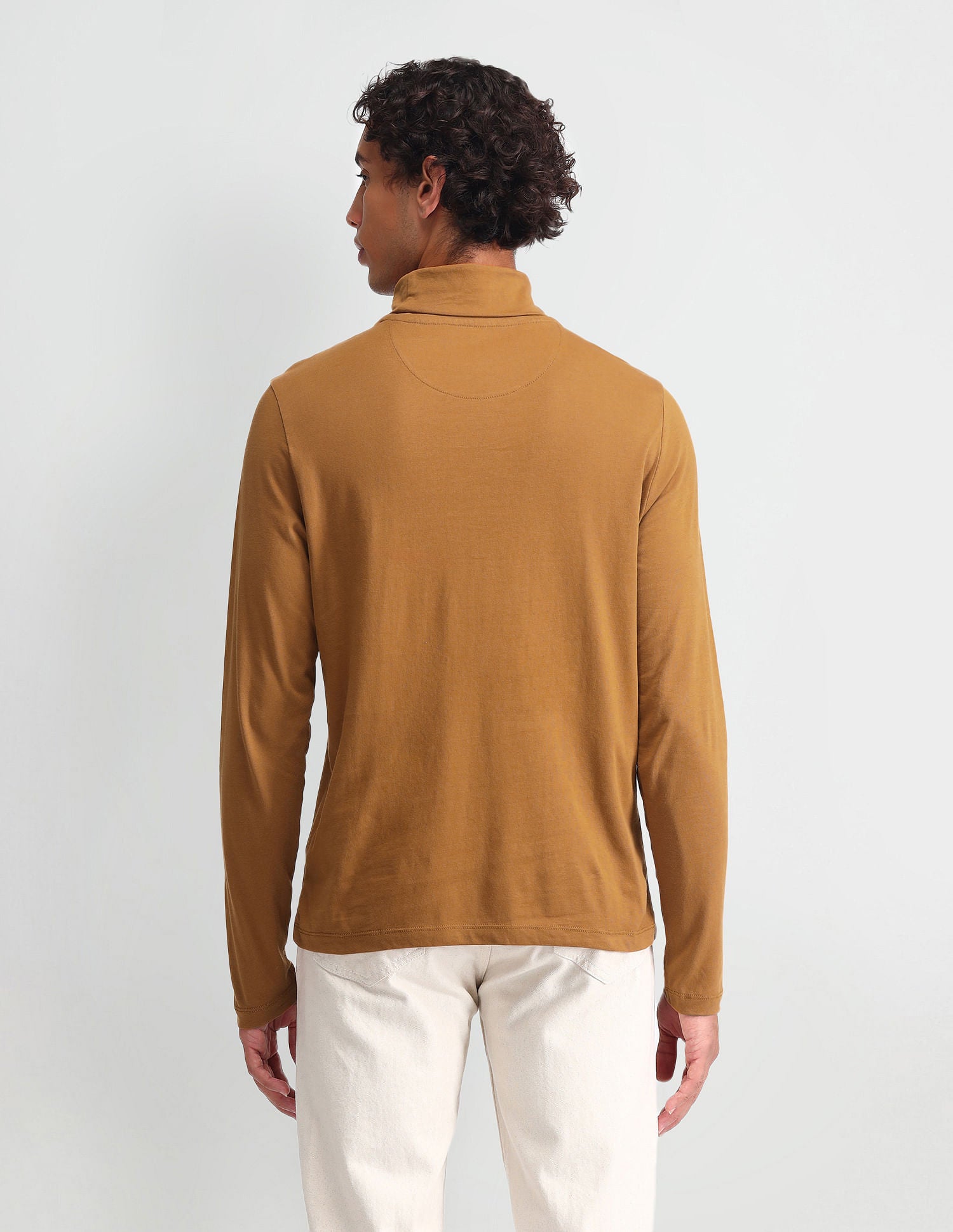 Outdoor Muscle Fit Solid T-Shirt Rust - U.S. POLO ASSN. | Large