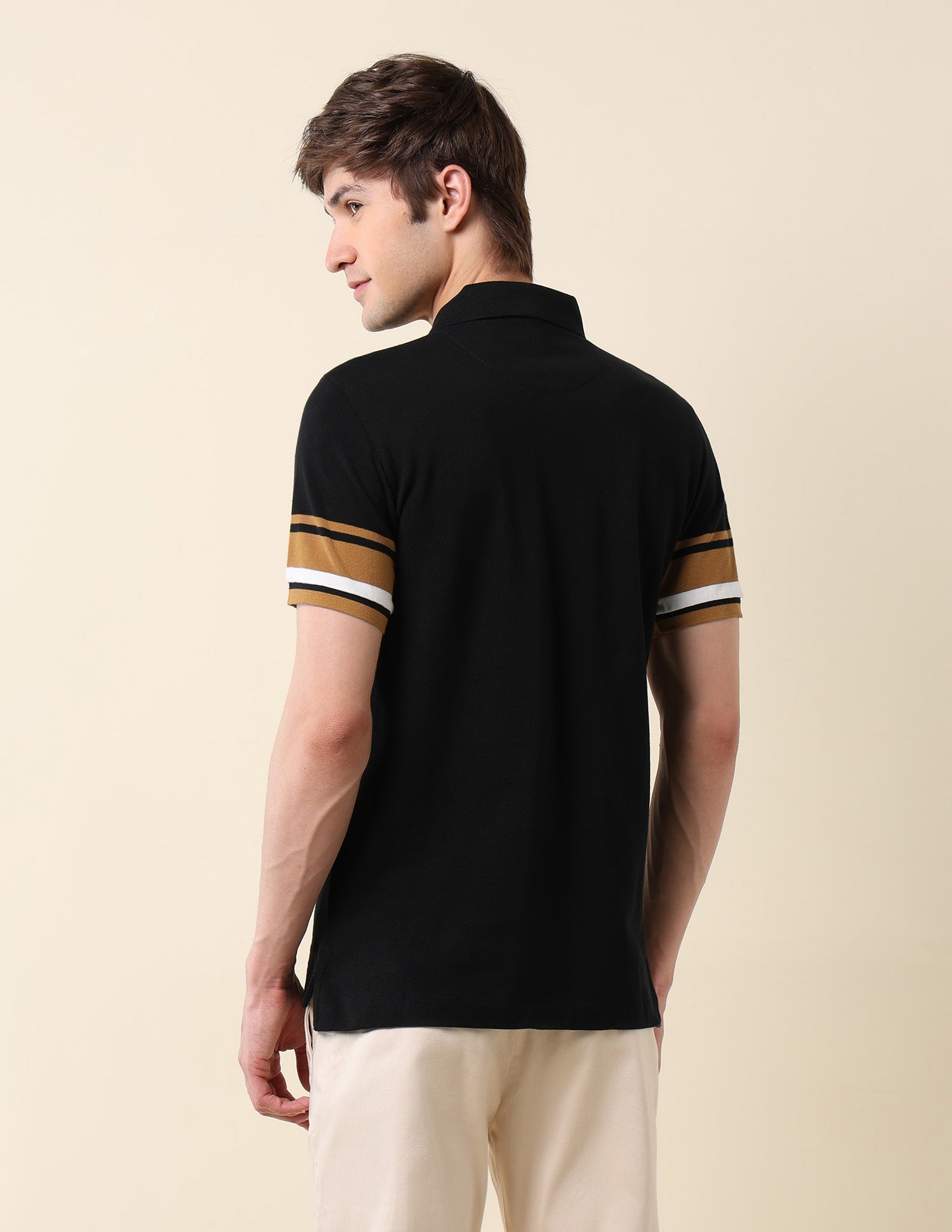 Colourblocked Classic Polo Shirt Black - U.S. POLO ASSN. | Large