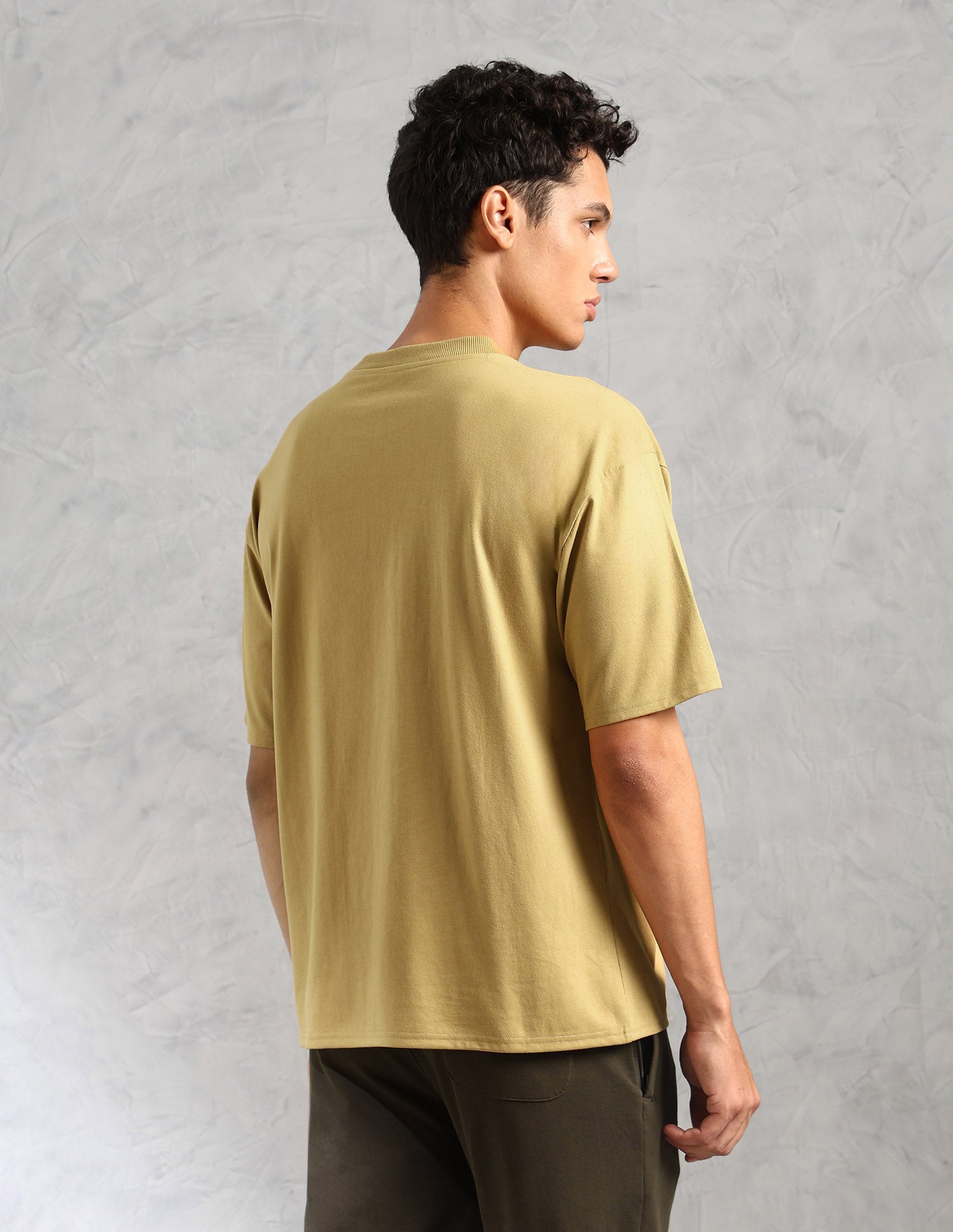 Brand Printed Comfort Fit OEE09 Lounge T-Shirt - Pack Of 1 Prairie Sand - U.S. POLO ASSN. | Large