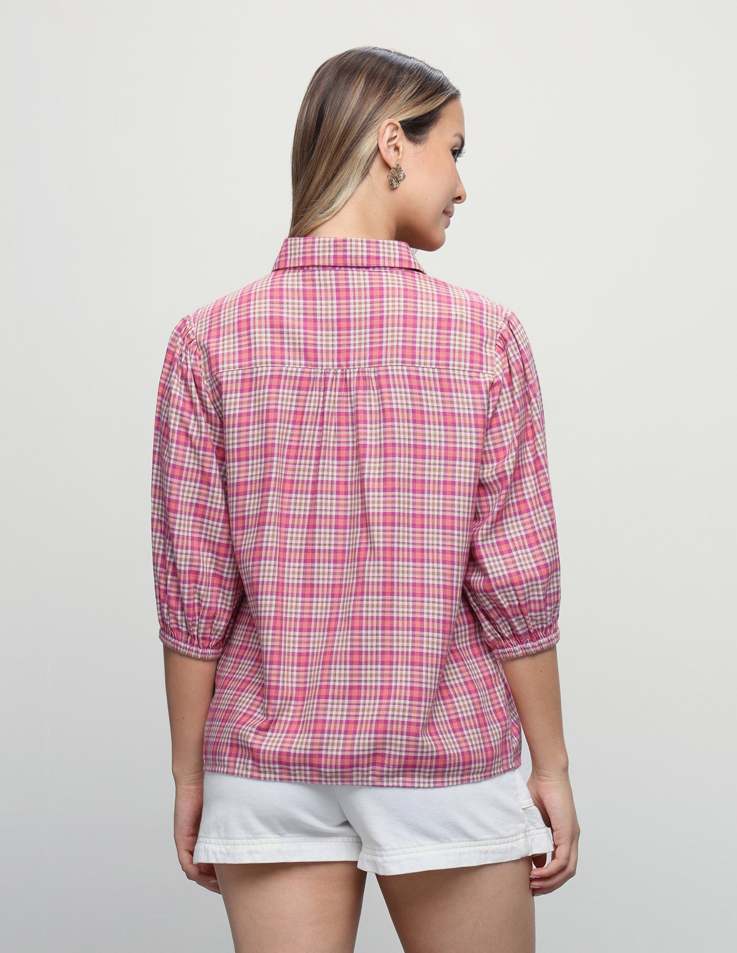 Plaid Checked Relaxed Fit Shirt Multi Colour - U.S. Polo Assn. India | Large